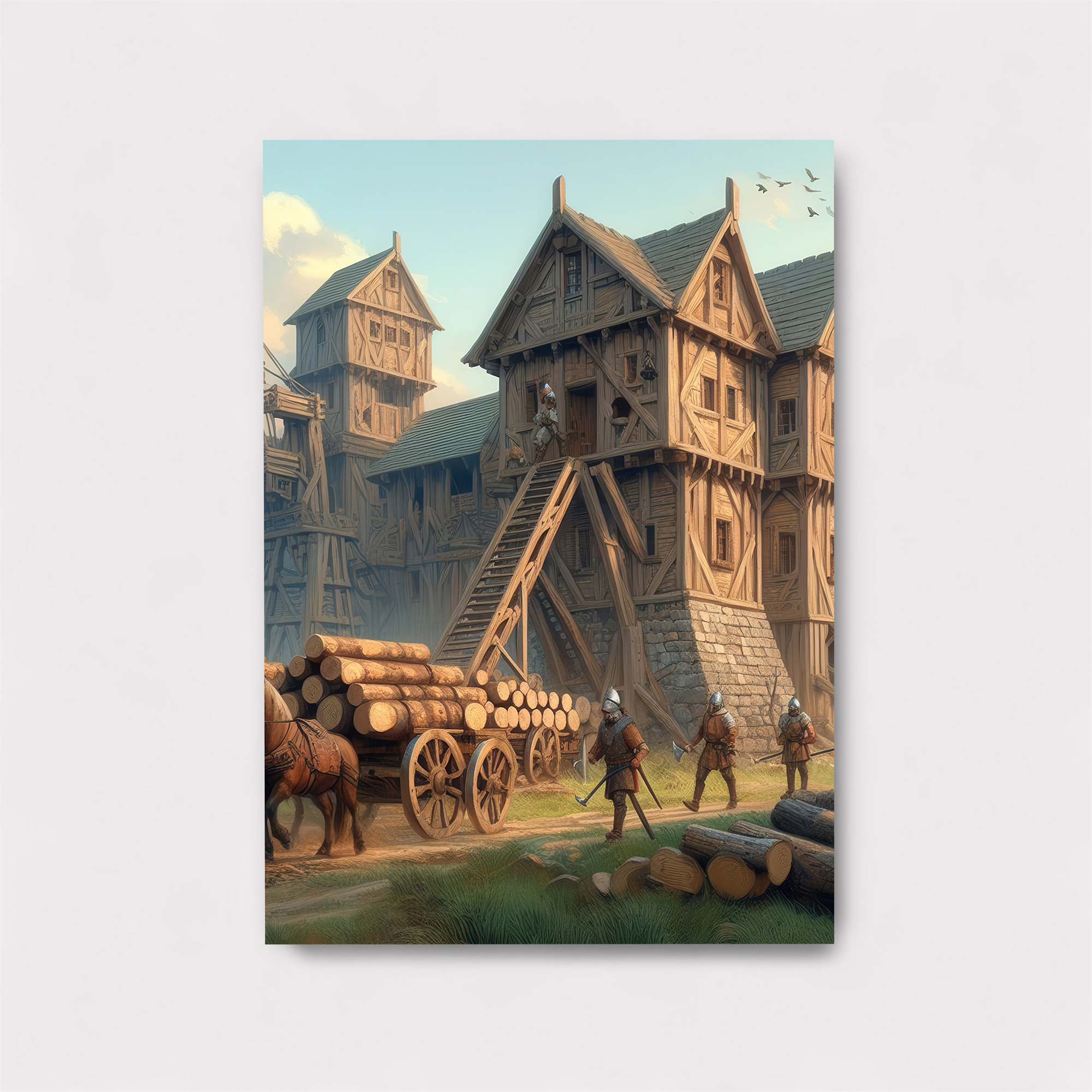 Lumber Fortress Safe Wall Magnetic / M