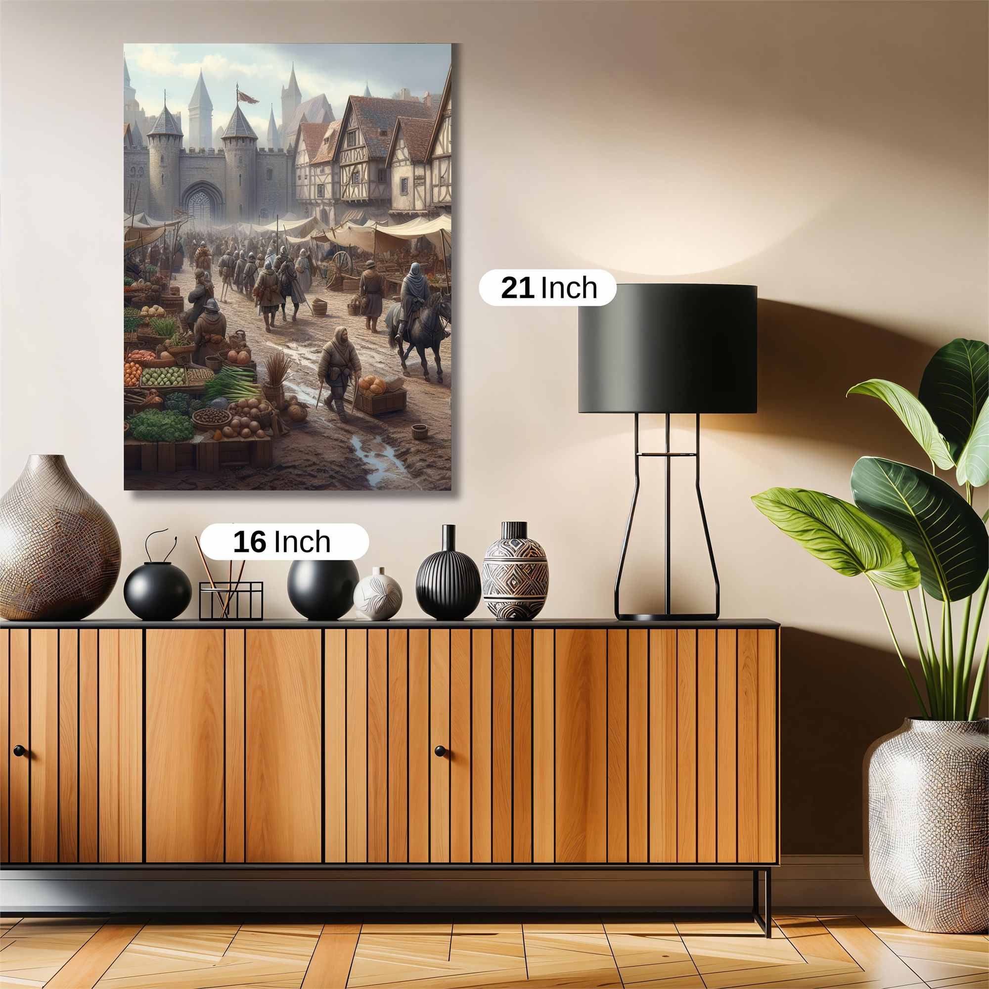 Medieval Market Safe Wall Magnetic / M