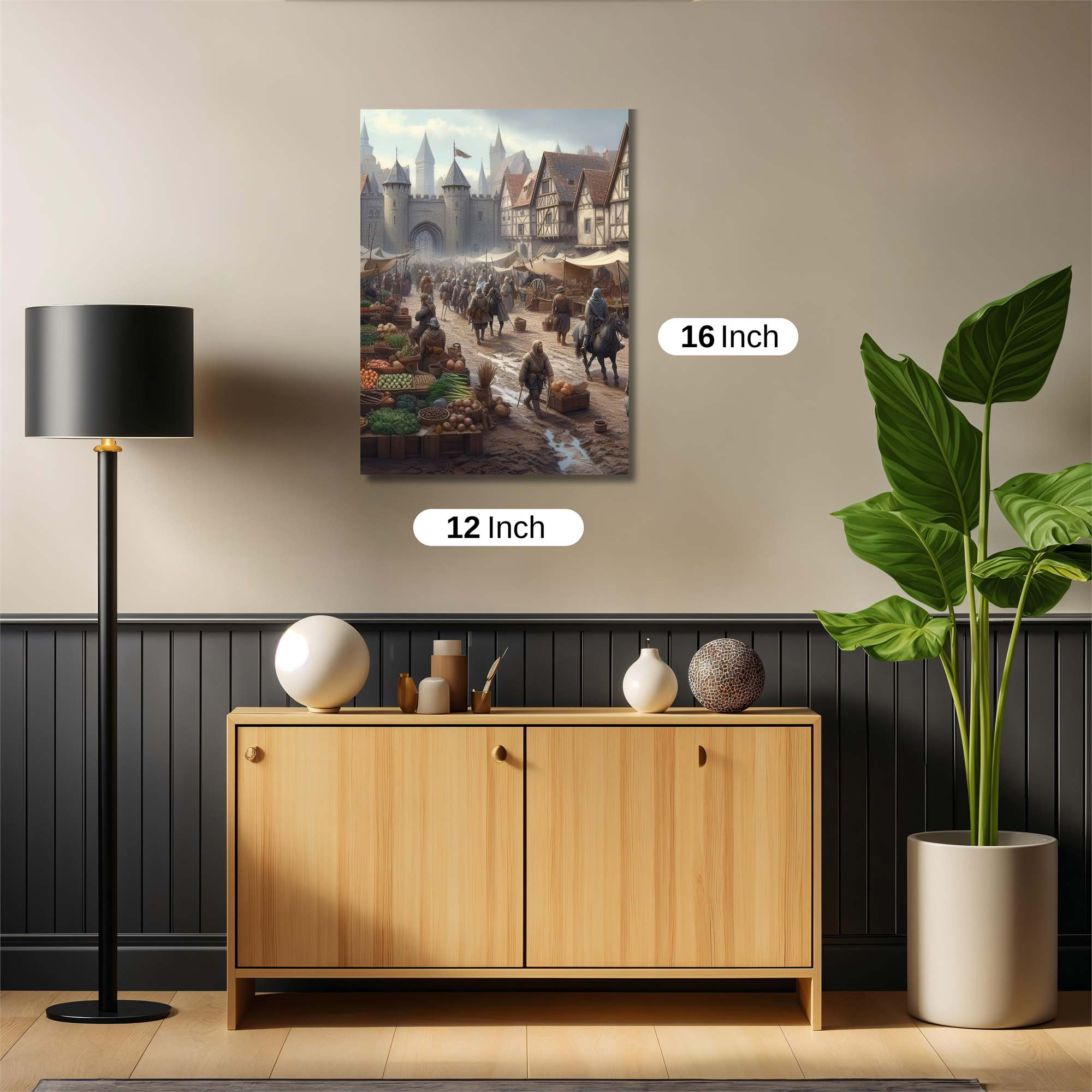 Medieval Market Safe Wall Magnetic / M