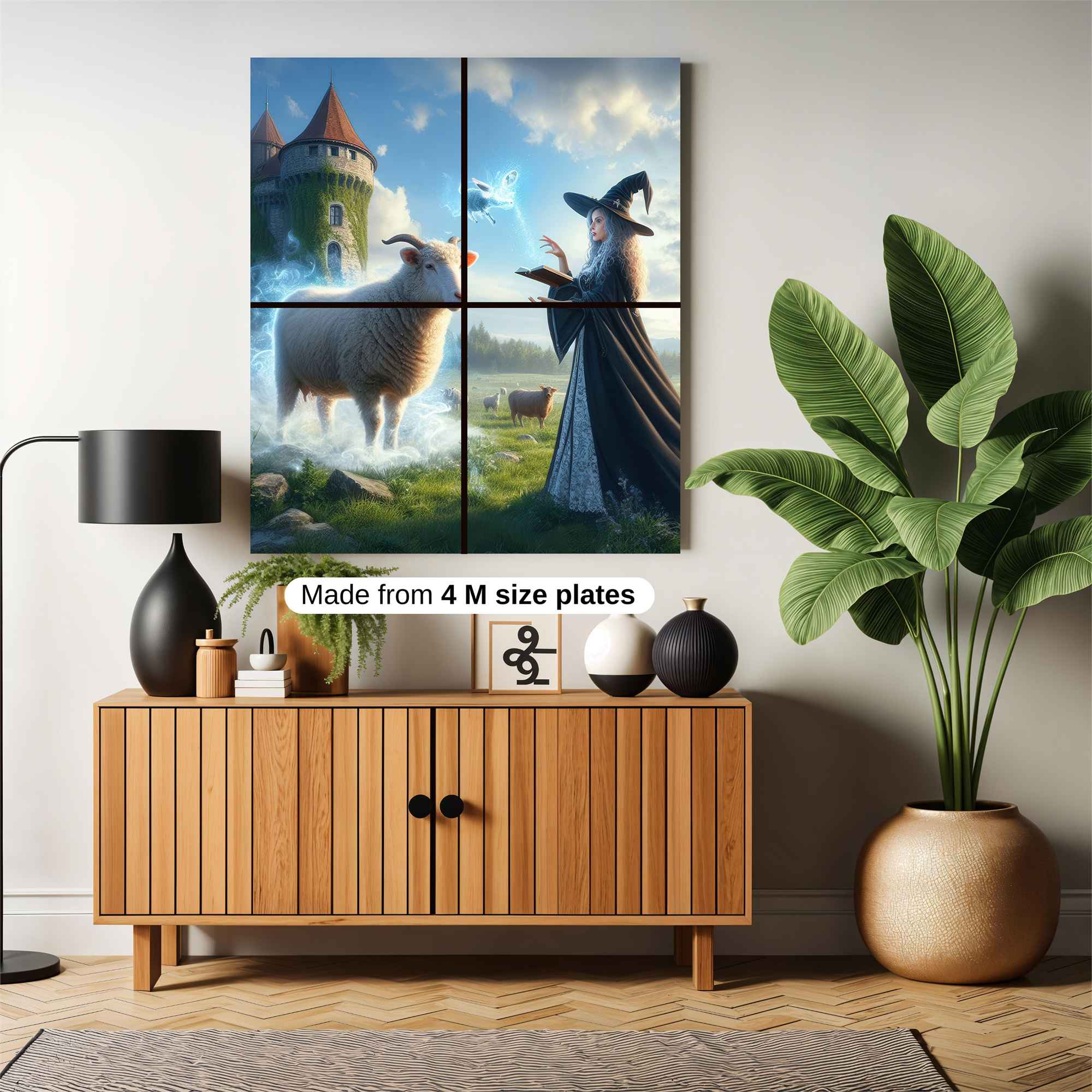 Mystic Bovine Safe Wall Magnetic / M