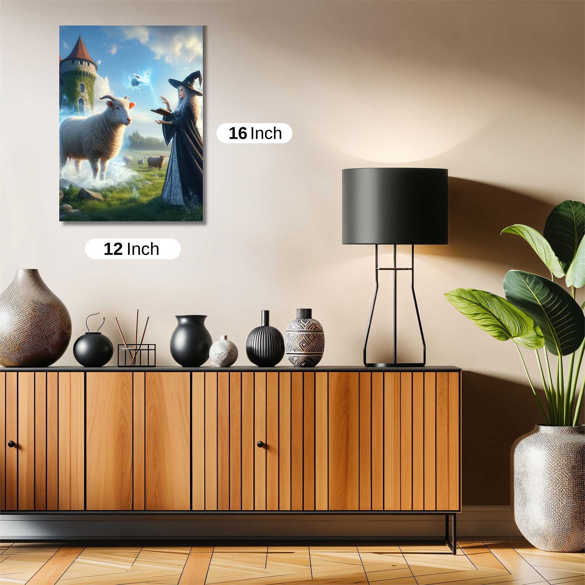 Mystic Bovine Safe Wall Magnetic / M