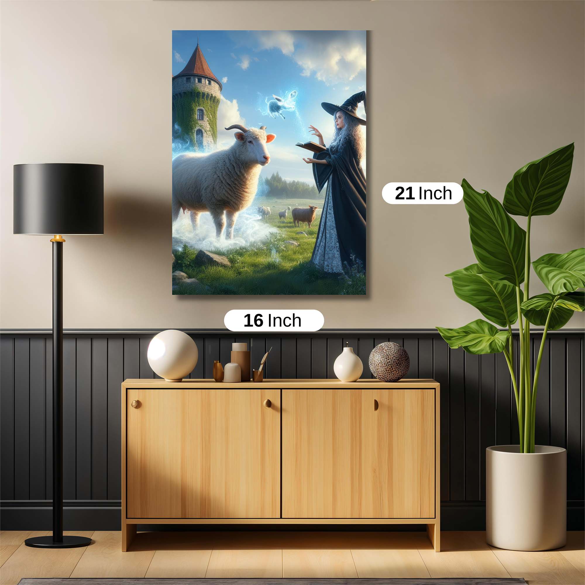 Mystic Bovine Safe Wall Magnetic / M
