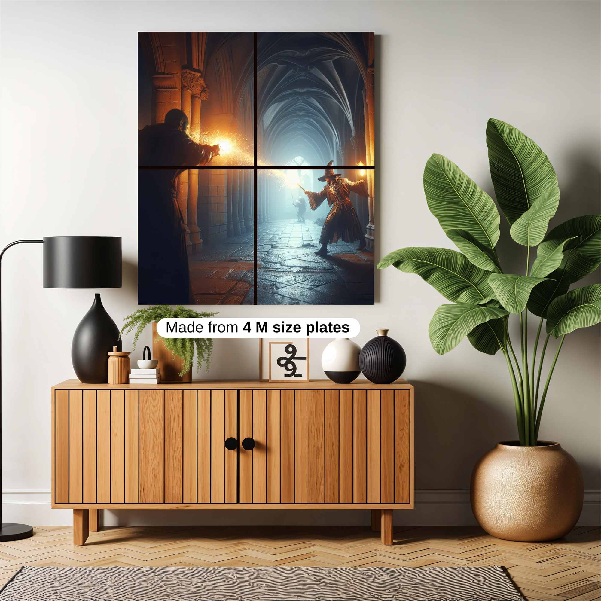 Wizard Duel Safe Wall Magnetic / M