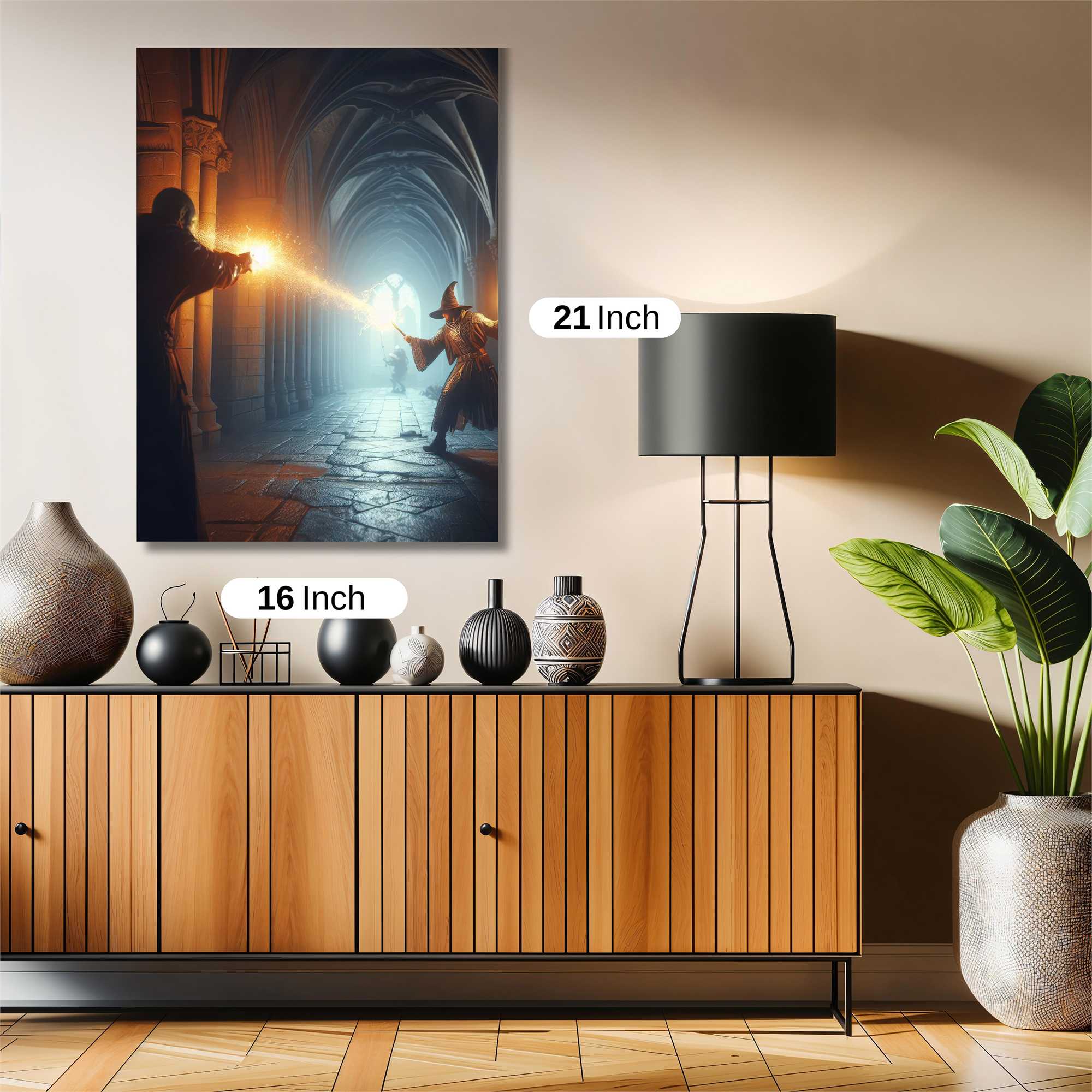 Wizard Duel Safe Wall Magnetic / M