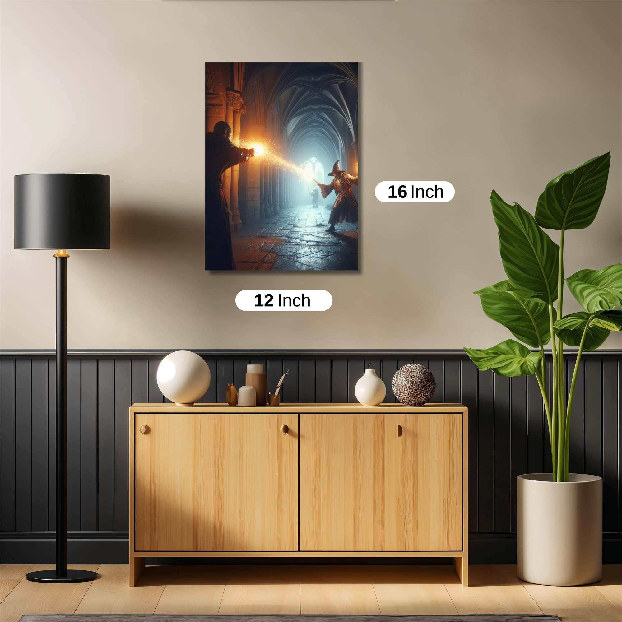 Wizard Duel Safe Wall Magnetic / M