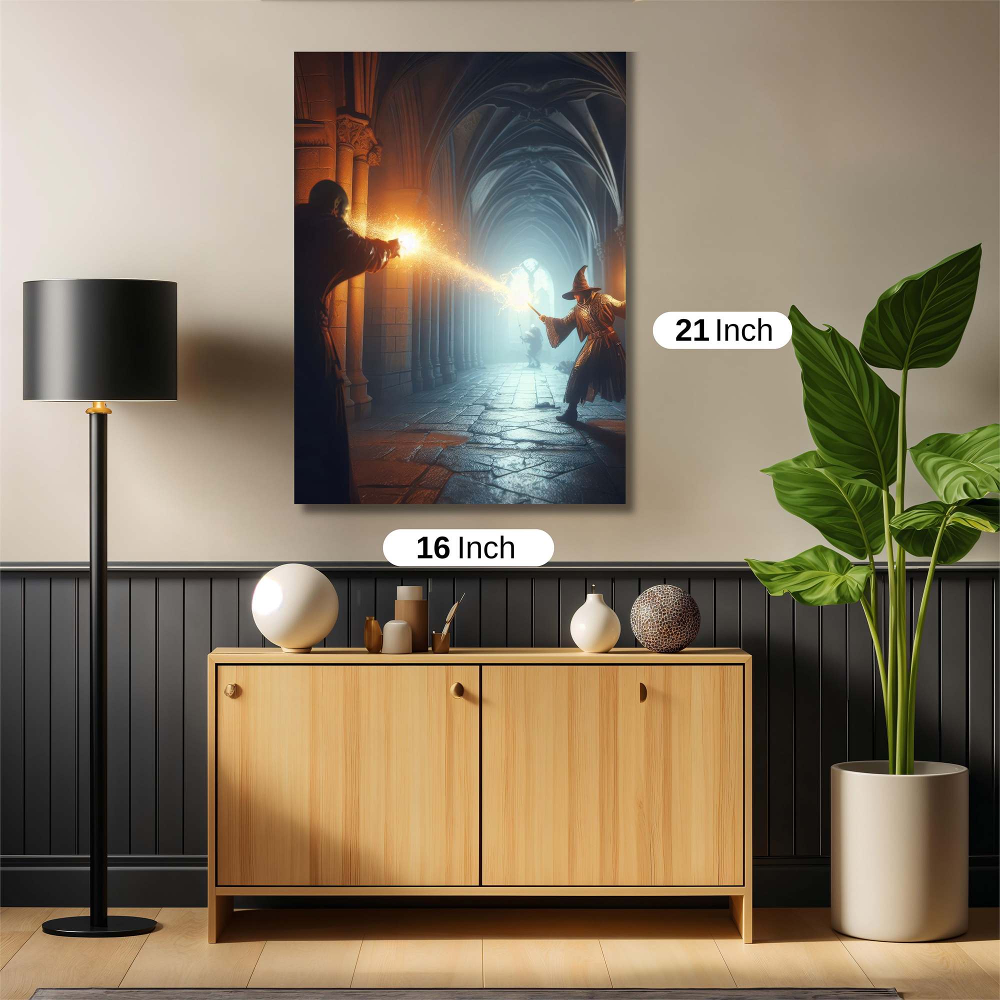 Wizard Duel Safe Wall Magnetic / M