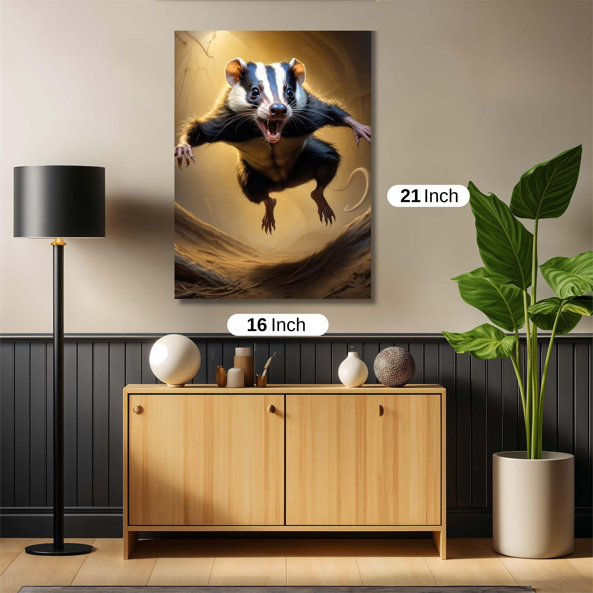 Badger Rampage Safe Wall Magnetic / M