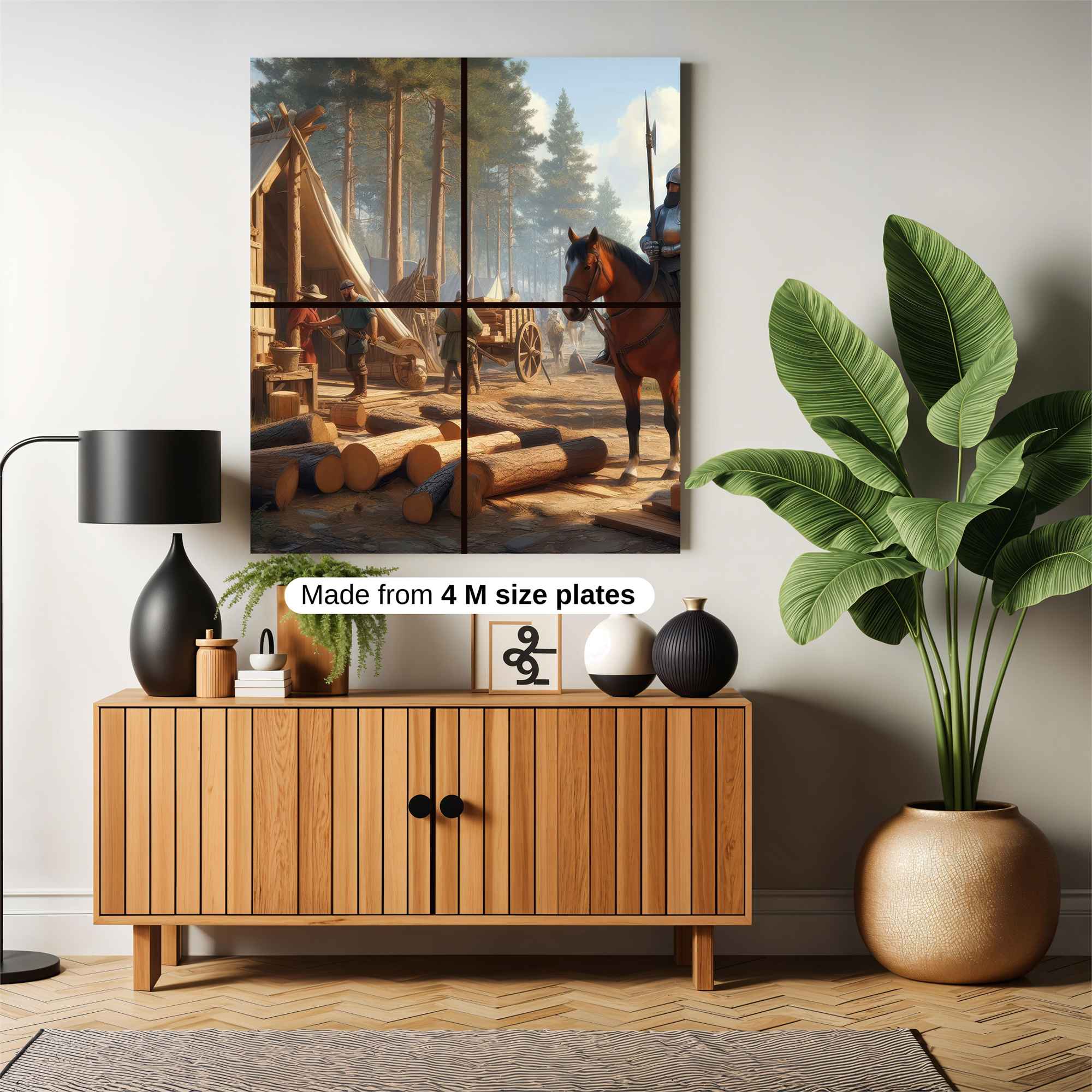 Knightly Dawn Safe Wall Magnetic / M