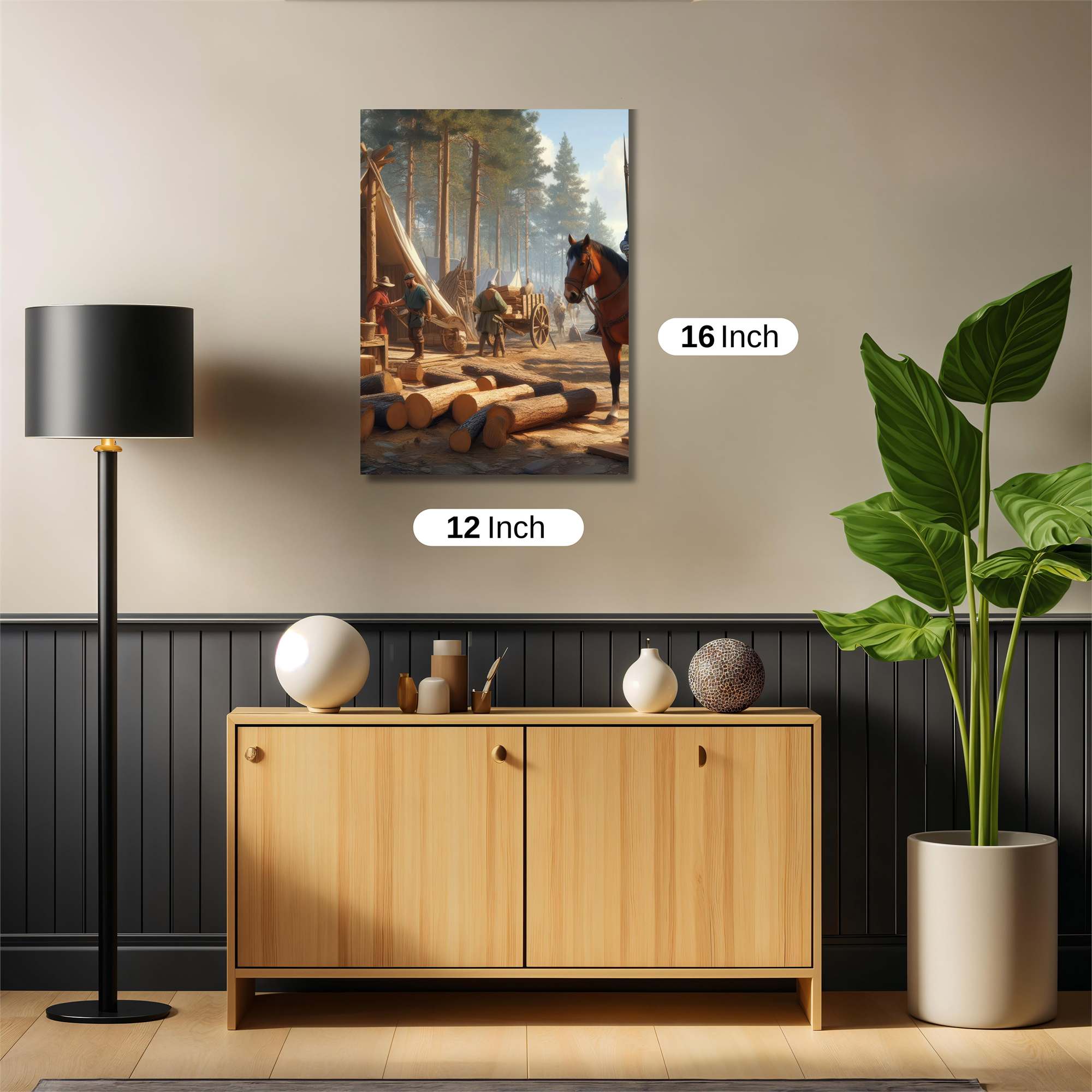 Knightly Dawn Safe Wall Magnetic / M