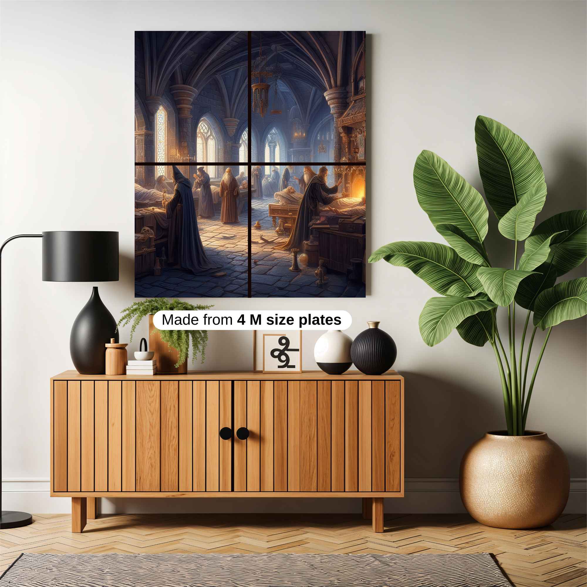 WizardlyWhisper Safe Wall Magnetic / M