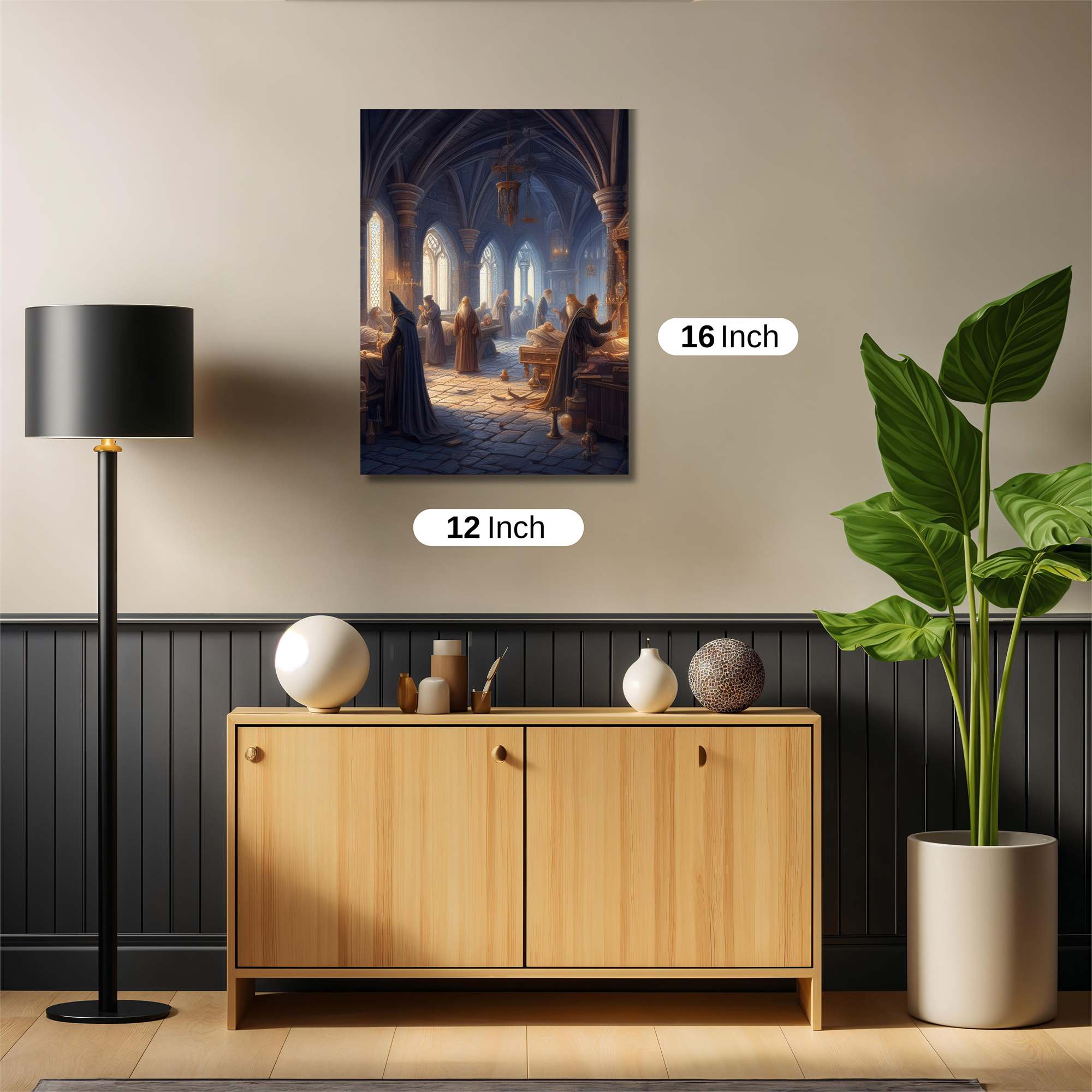 WizardlyWhisper Safe Wall Magnetic / M