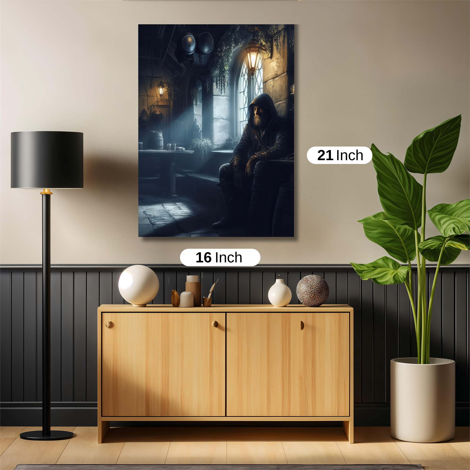 Wizard Melancholy Safe Wall Magnetic / M