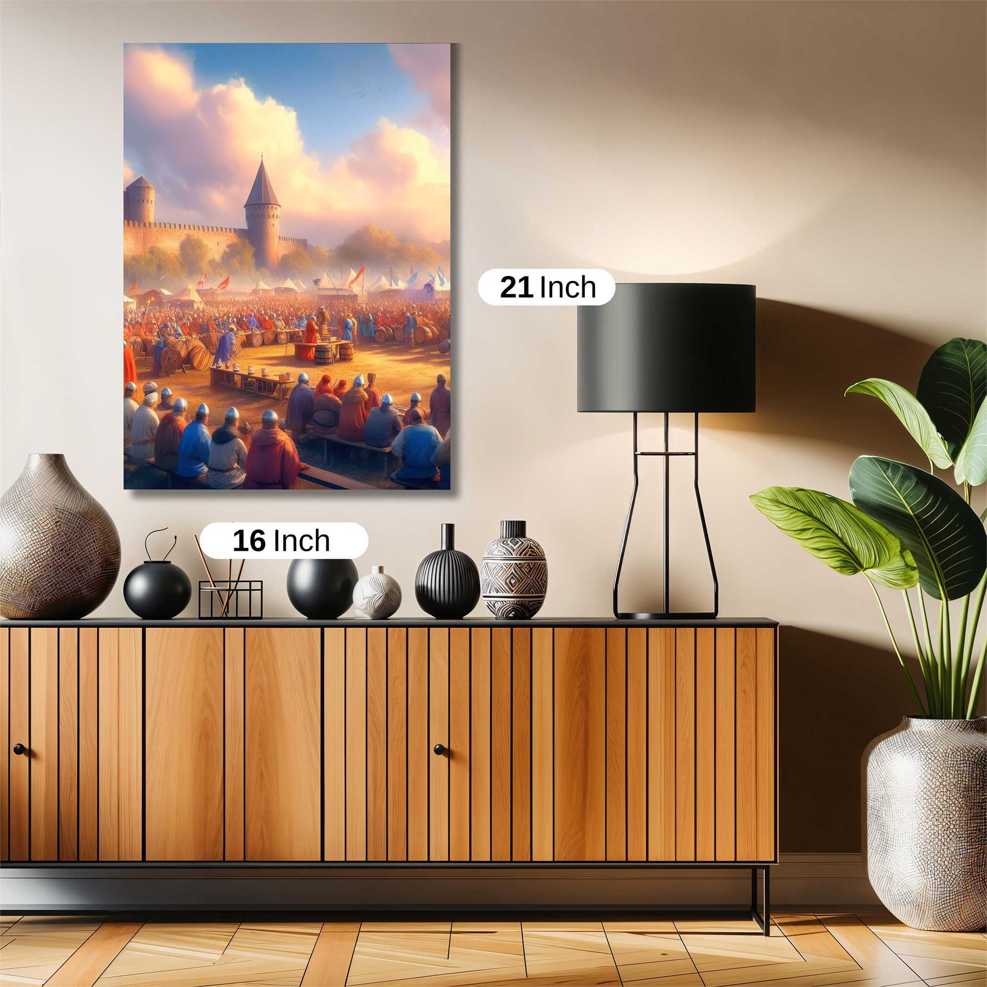 Medieval Festivity Safe Wall Magnetic / M
