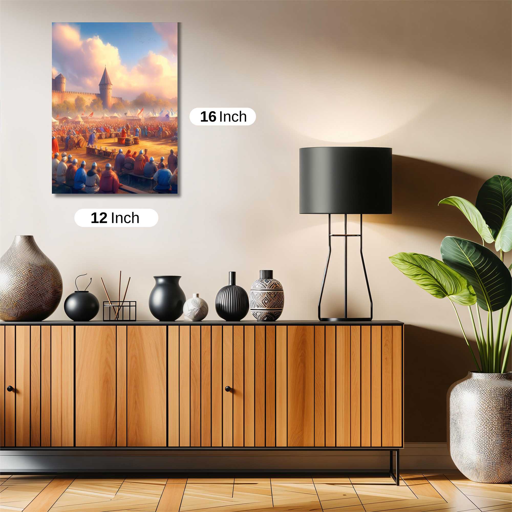 Medieval Festivity Safe Wall Magnetic / M