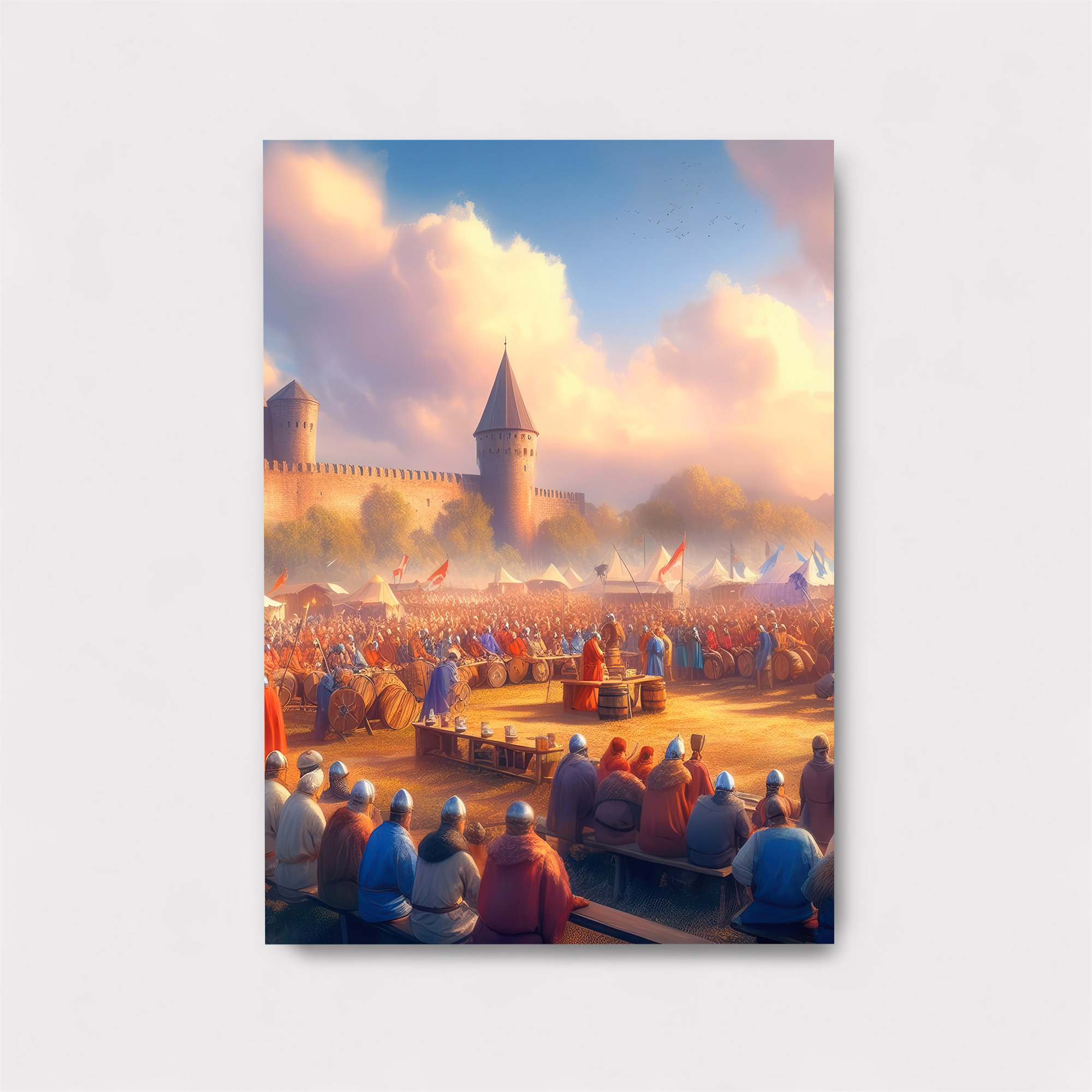 Medieval Festivity Safe Wall Magnetic / M