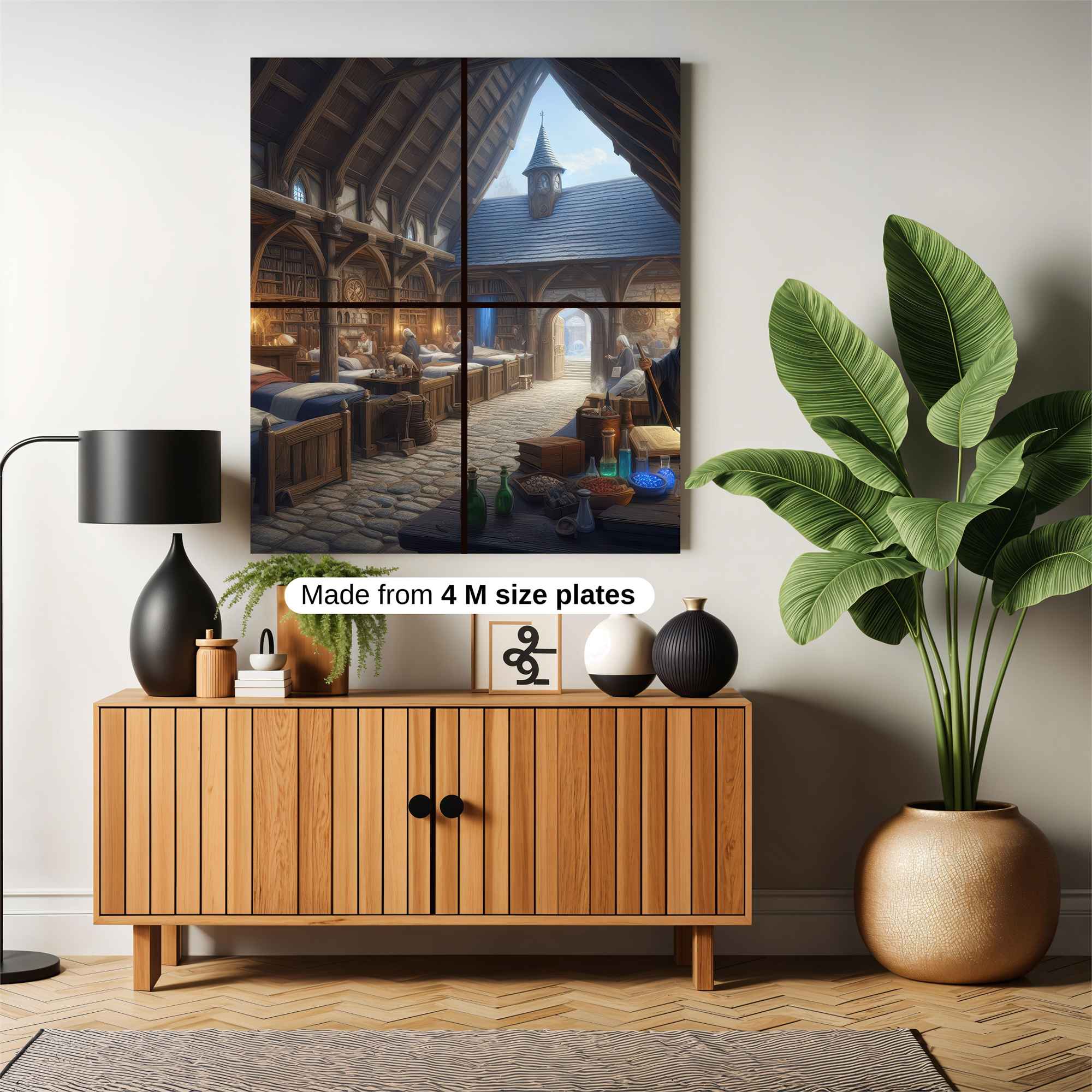 Wizardly Haven Safe Wall Magnetic / M