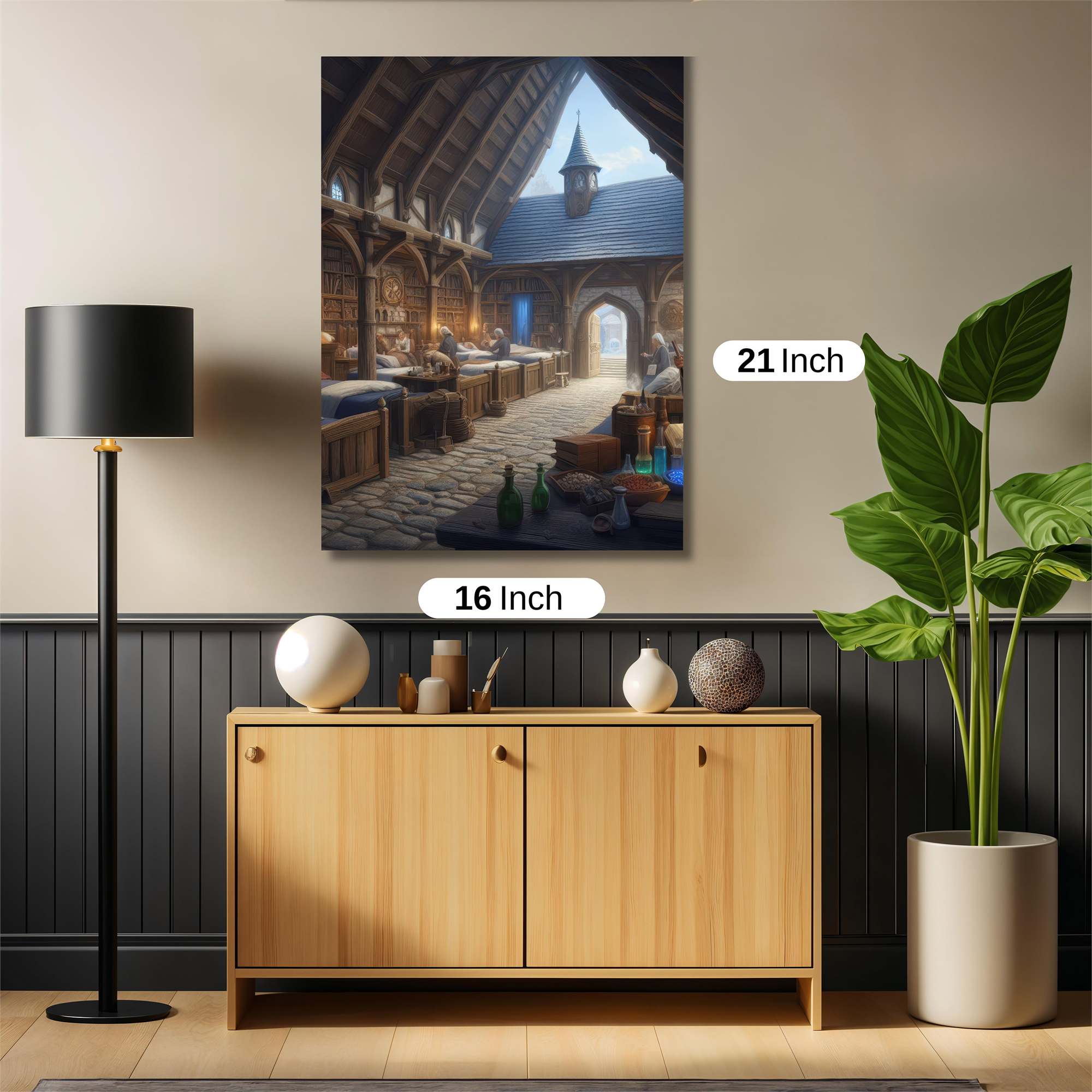 Wizardly Haven Safe Wall Magnetic / M
