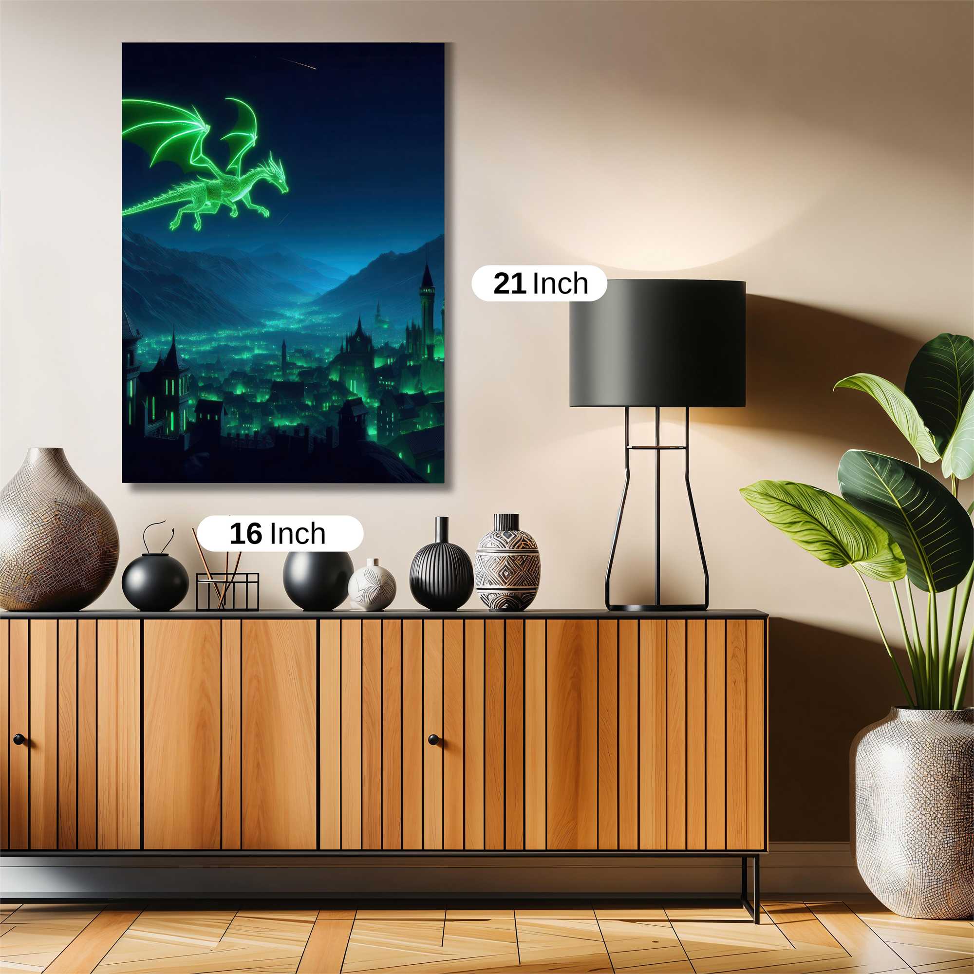 Dragon Radiant Safe Wall Magnetic / M