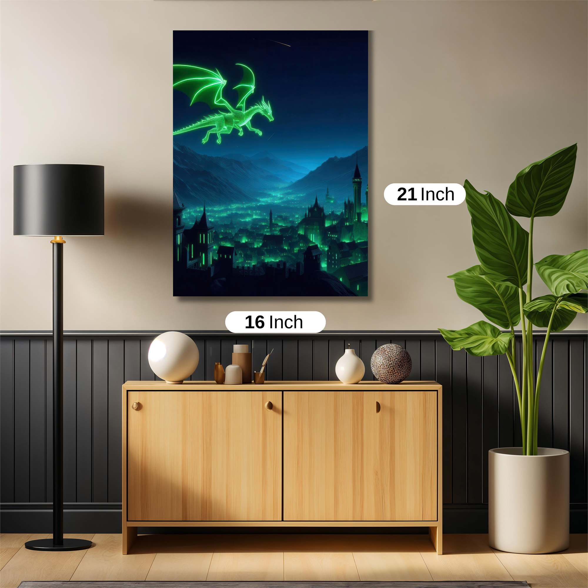 Dragon Radiant Safe Wall Magnetic / M