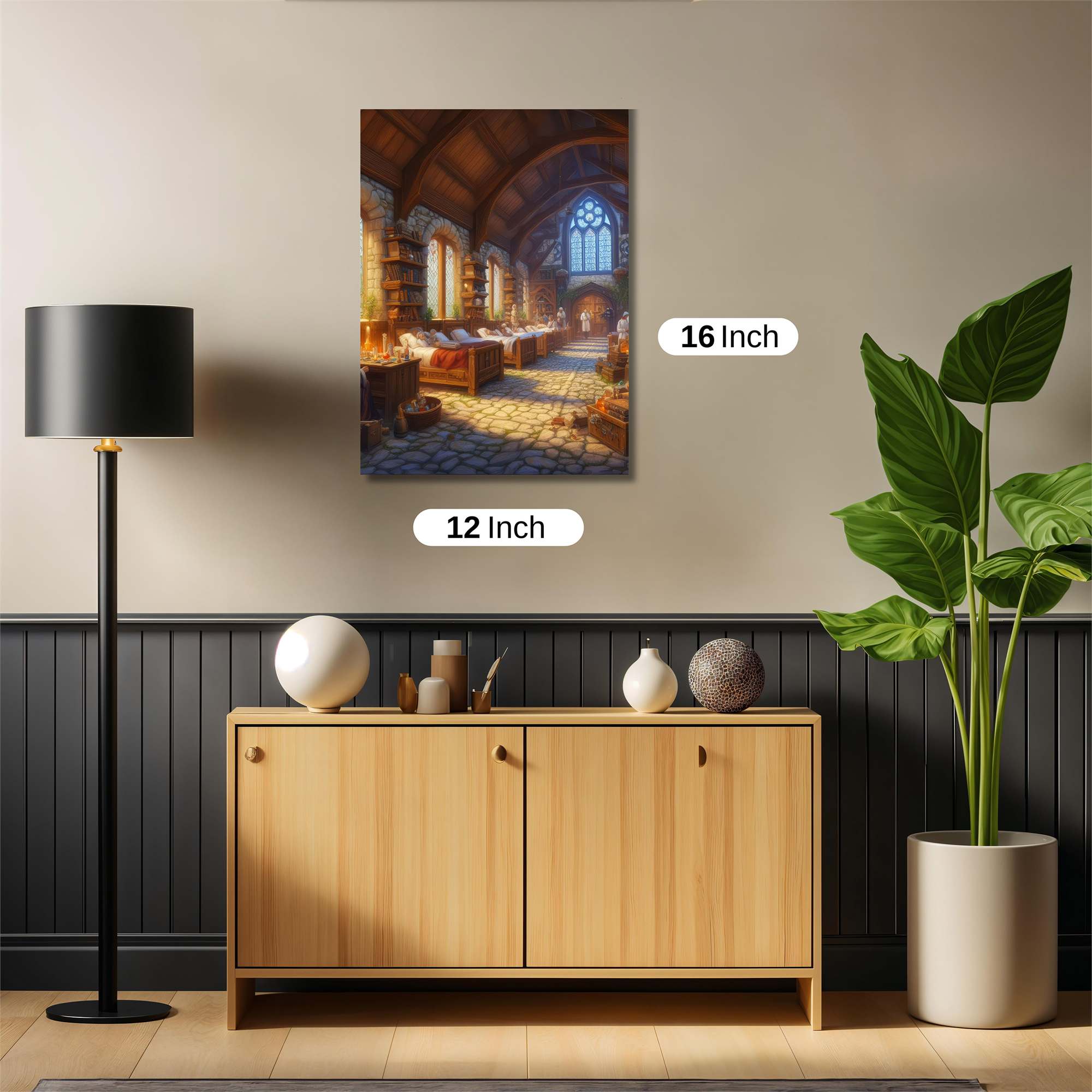 Wizardly Haven Safe Wall Magnetic / M