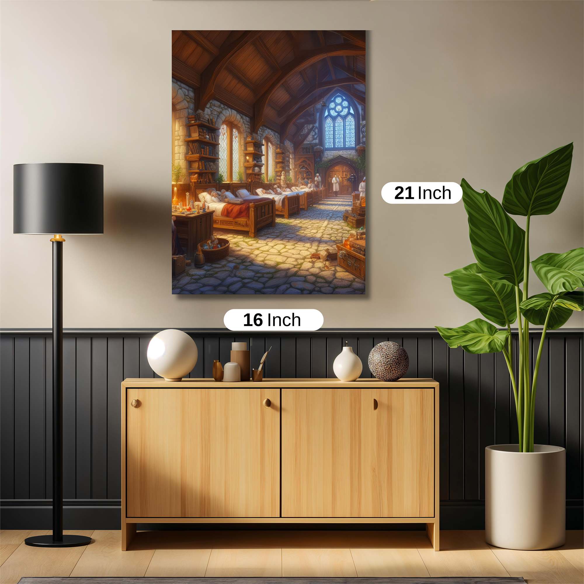 Wizardly Haven Safe Wall Magnetic / M