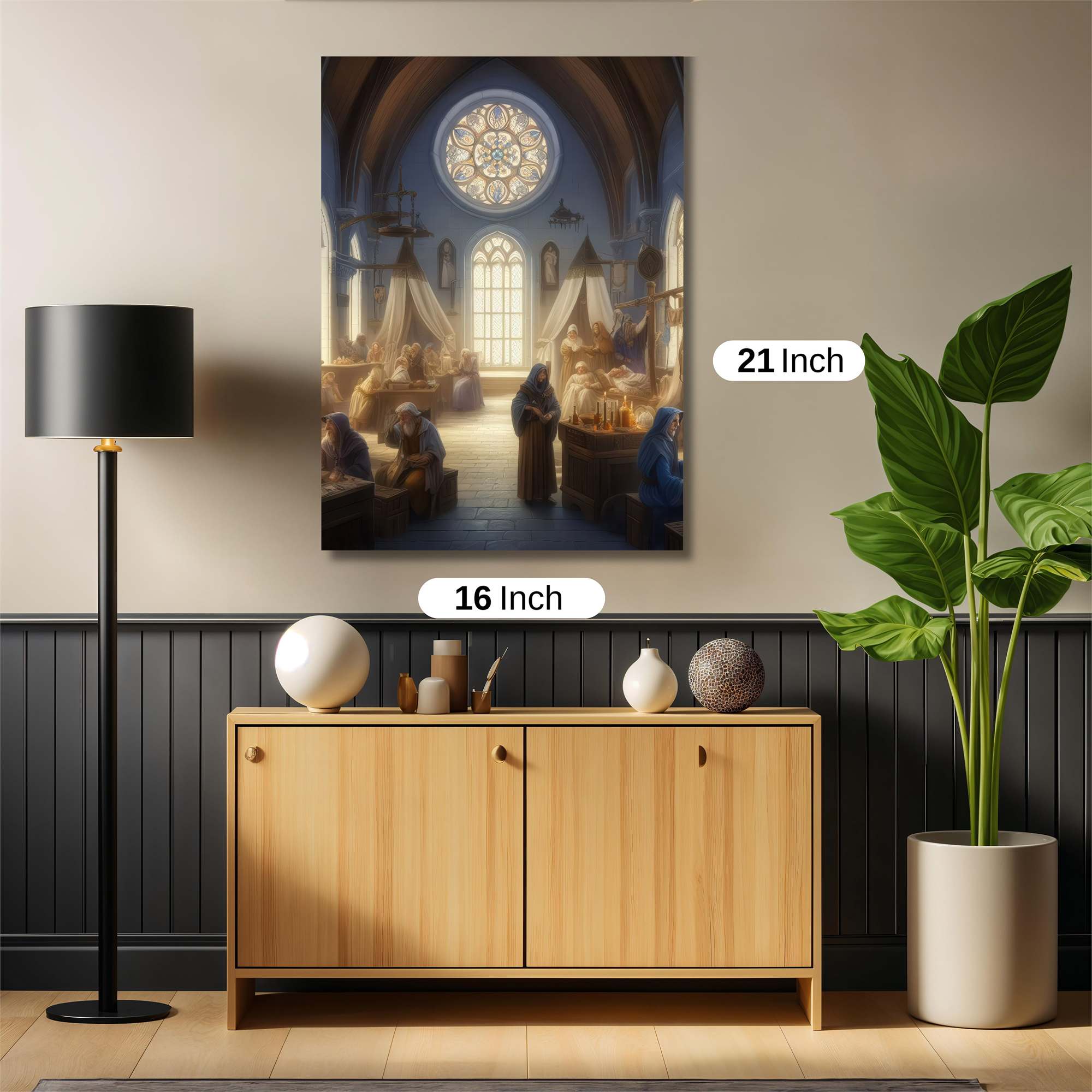 Monastery Serenity Safe Wall Magnetic / M
