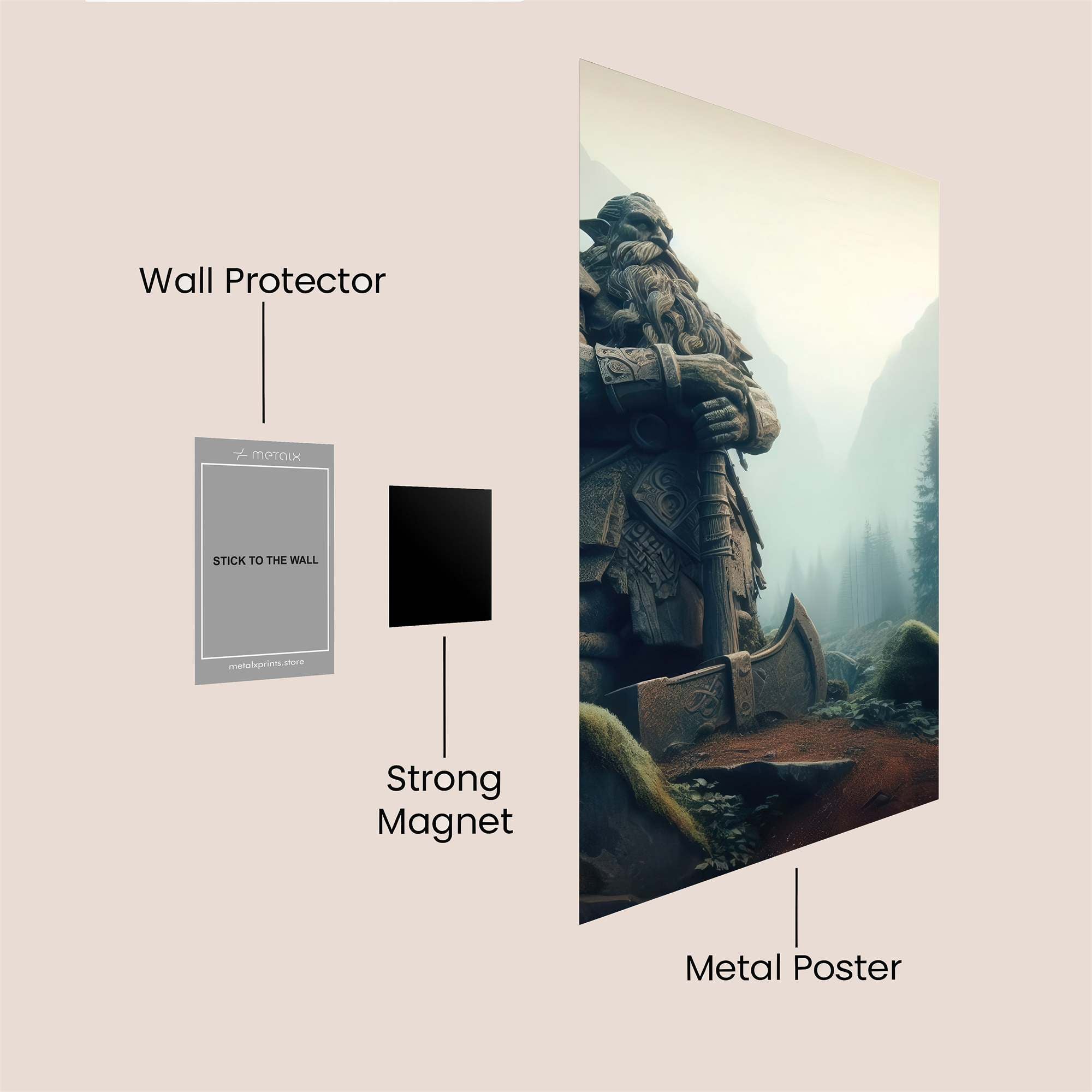 Giant Sentinel Safe Wall Magnetic / M