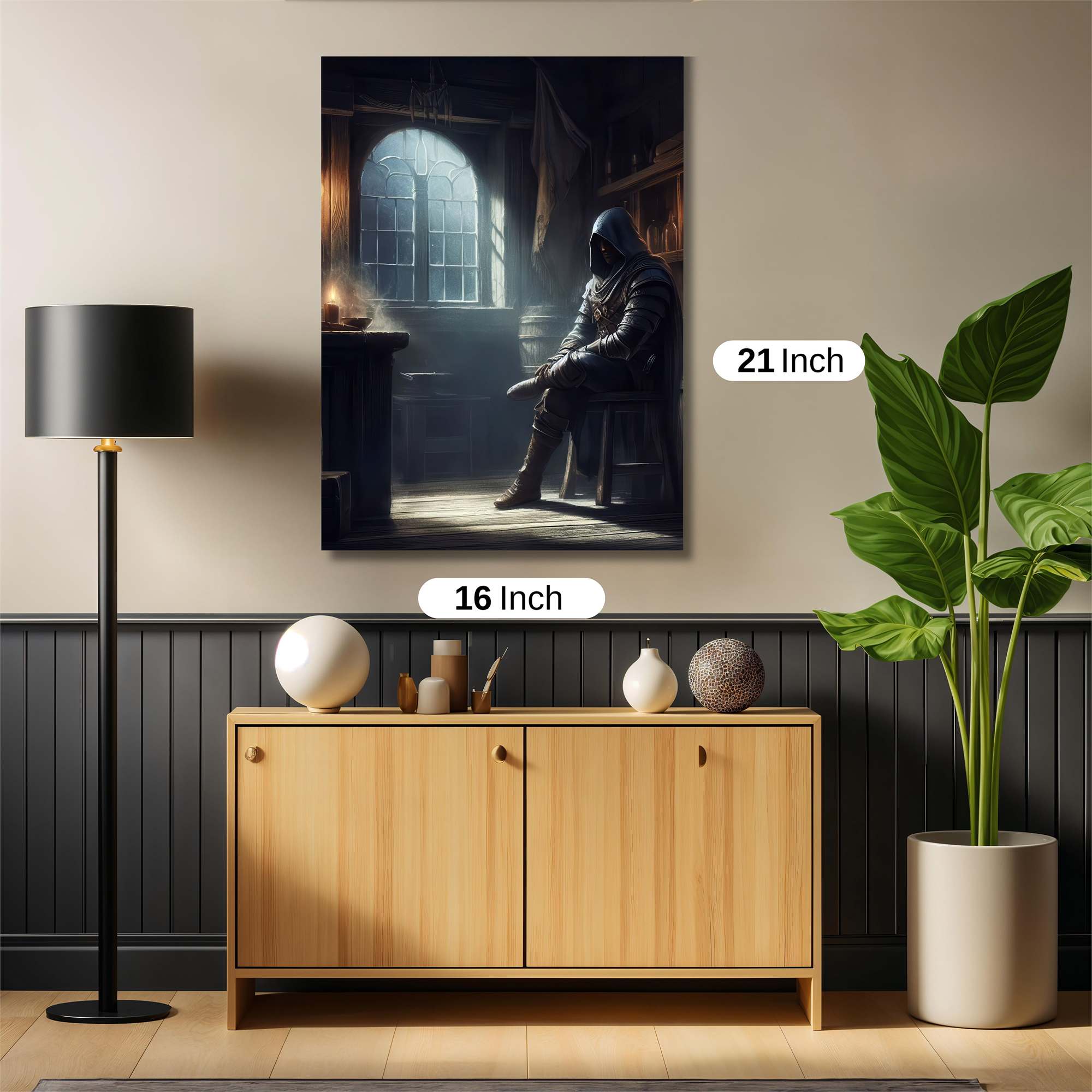 Assassin's Solitude Safe Wall Magnetic / M