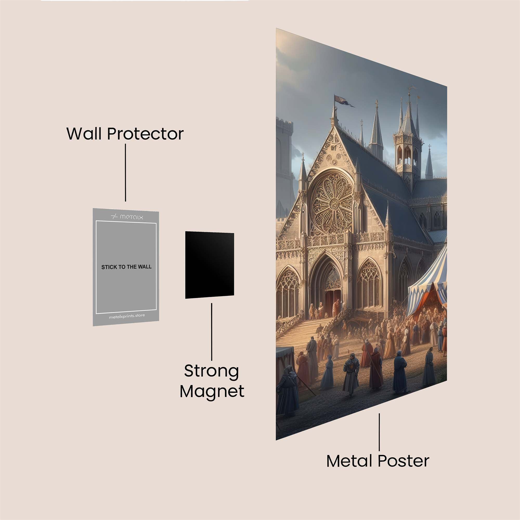 GothicFestival Safe Wall Magnetic / M