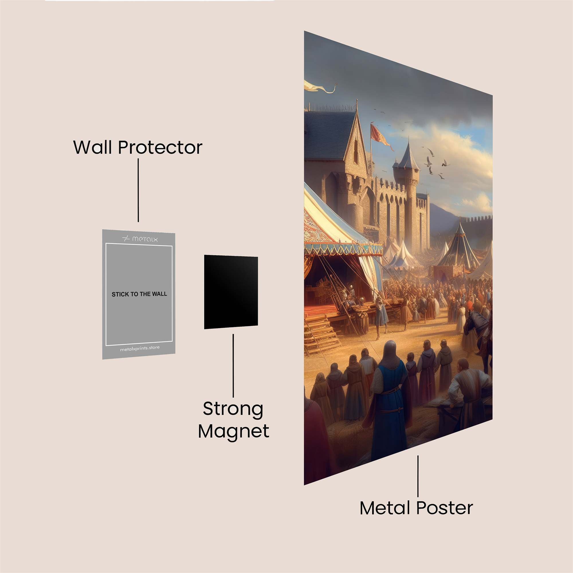 Festival Joy Safe Wall Magnetic / M