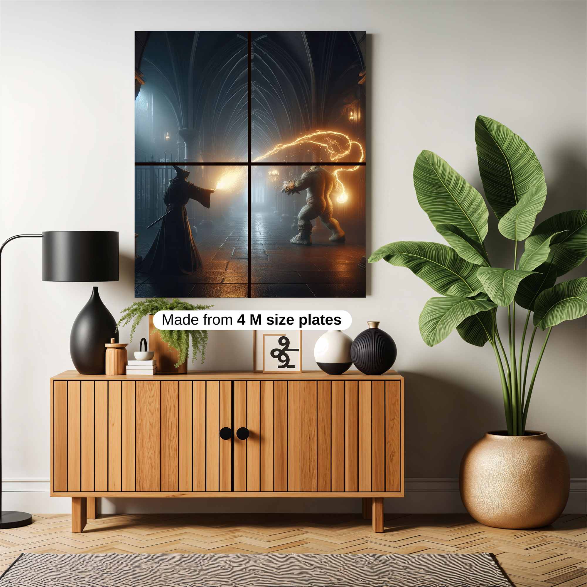 Wizard Duel Safe Wall Magnetic / M