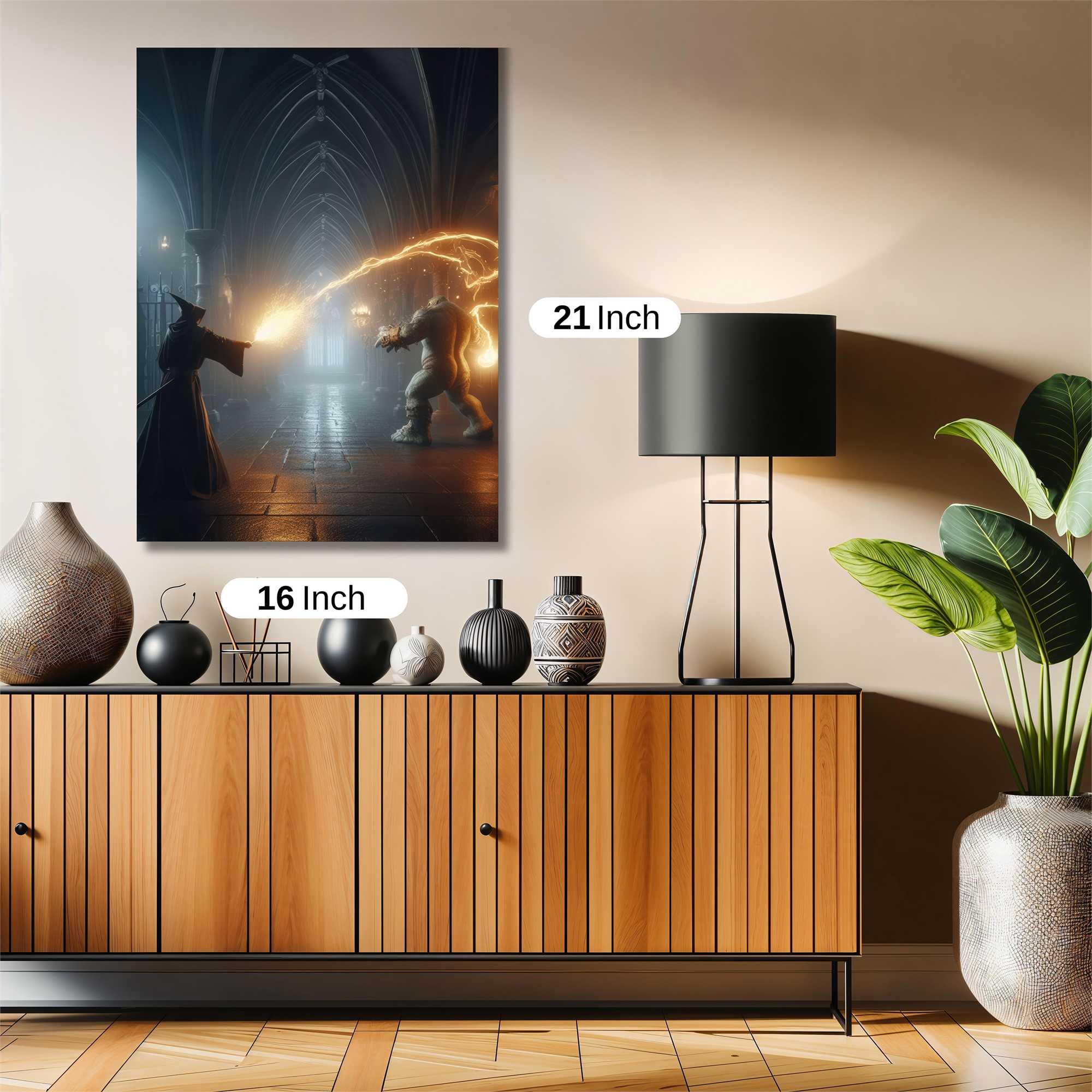 Wizard Duel Safe Wall Magnetic / M