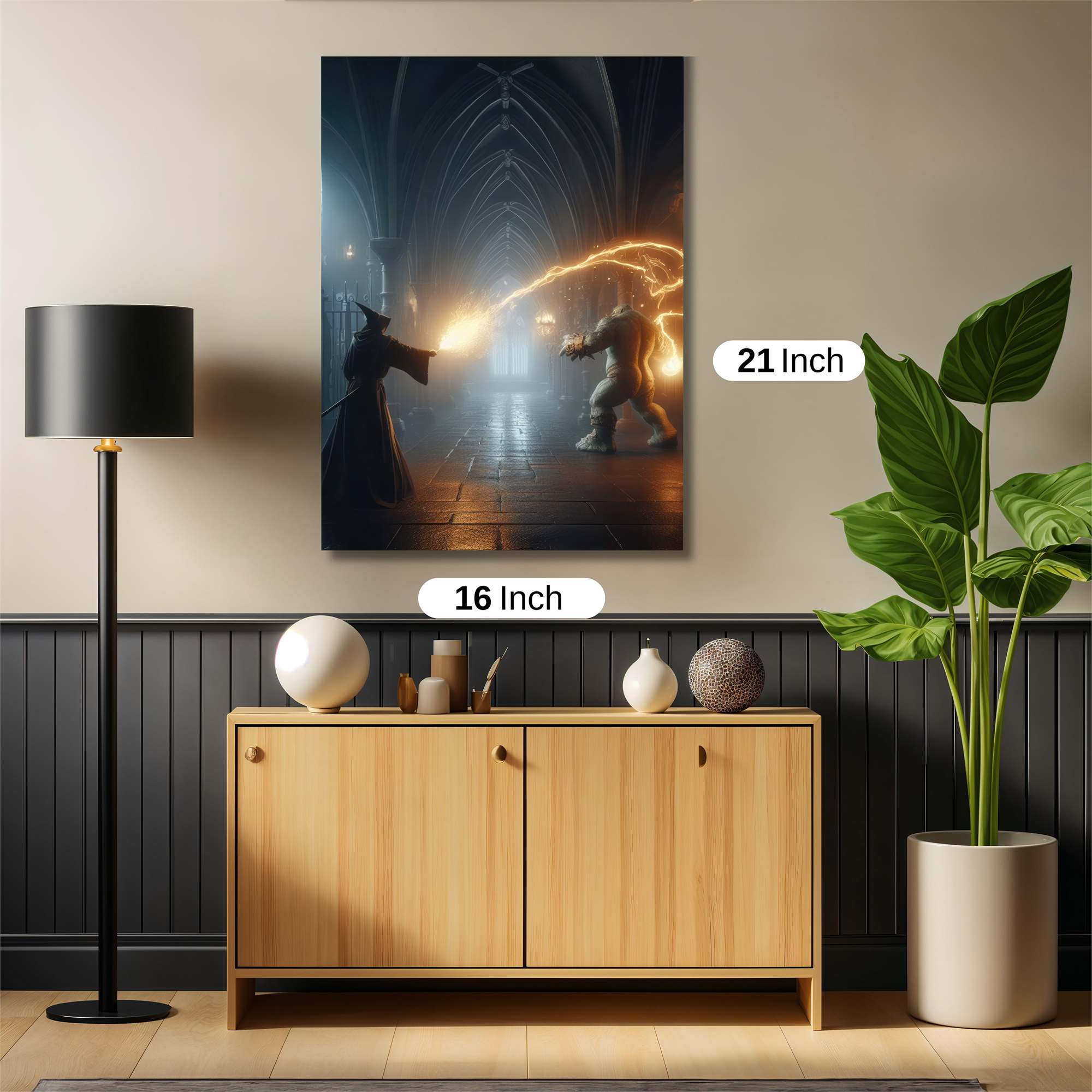 Wizard Duel Safe Wall Magnetic / M