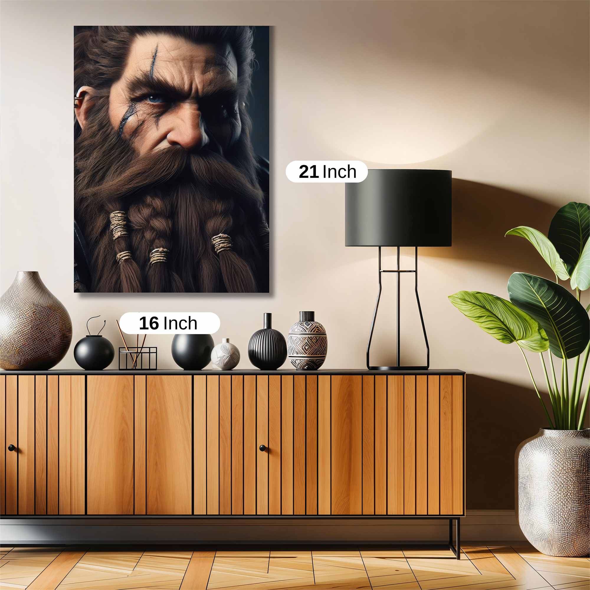 Dwarf Ferocity Safe Wall Magnetic / M