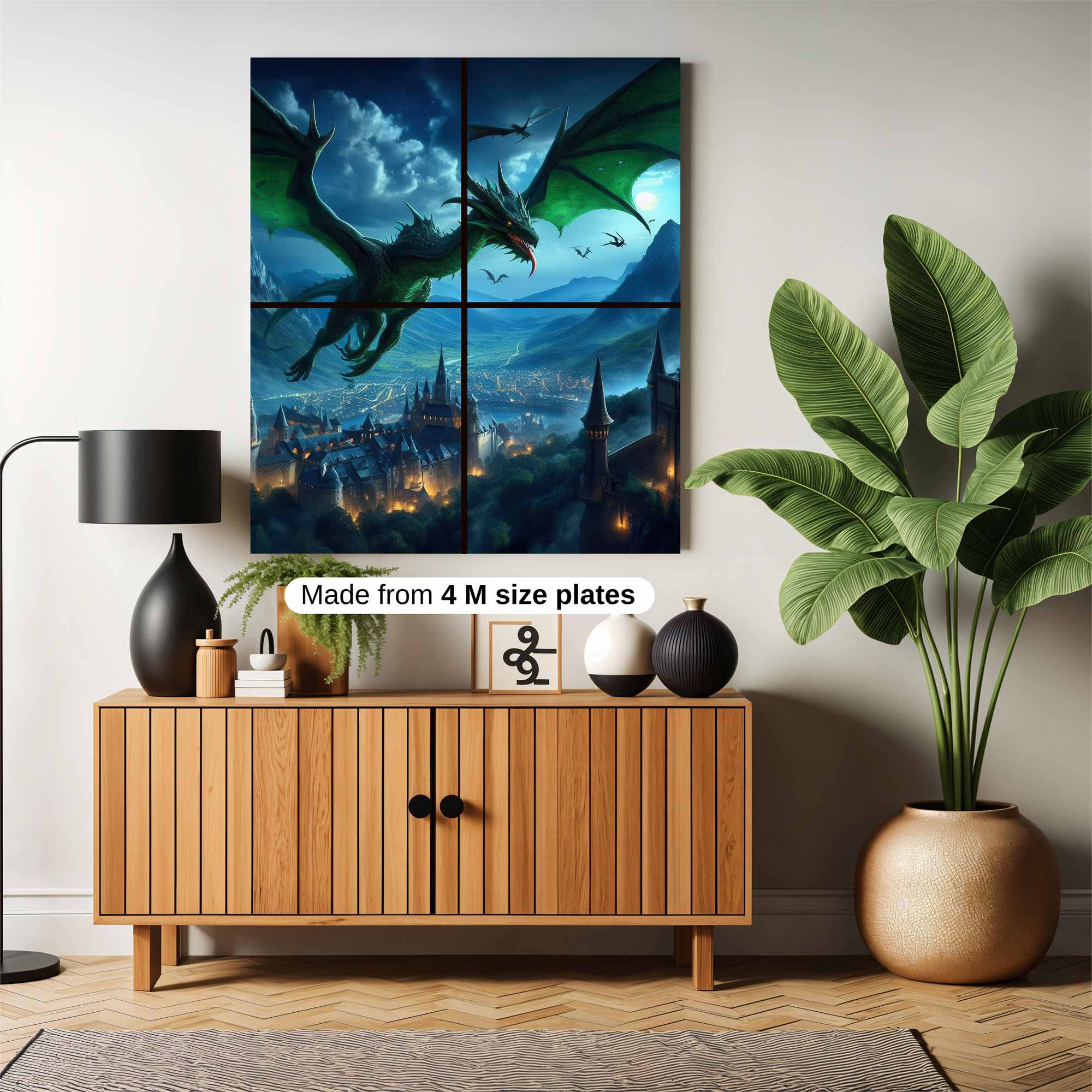 Dragon Majesty Safe Wall Magnetic / M