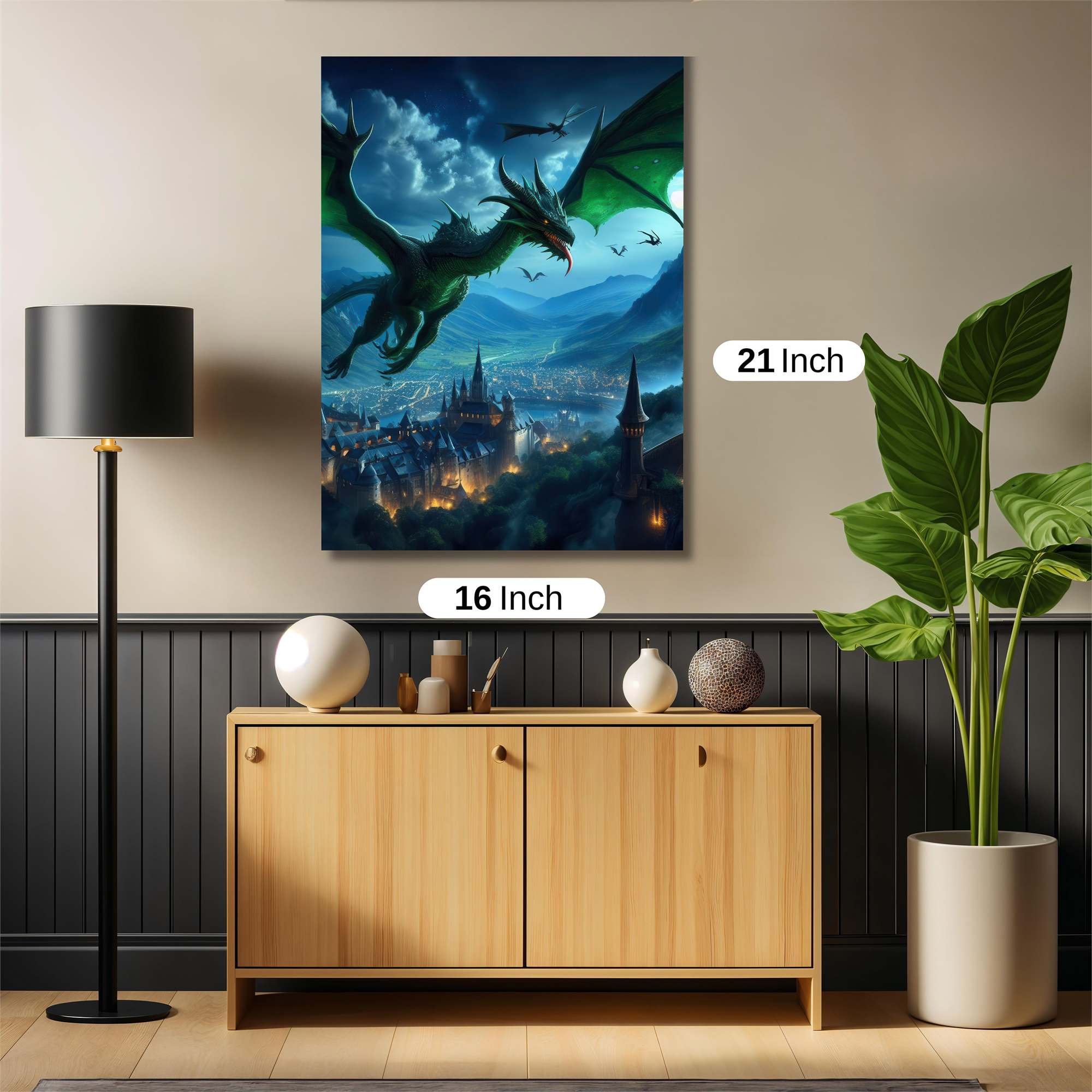 Dragon Majesty Safe Wall Magnetic / M