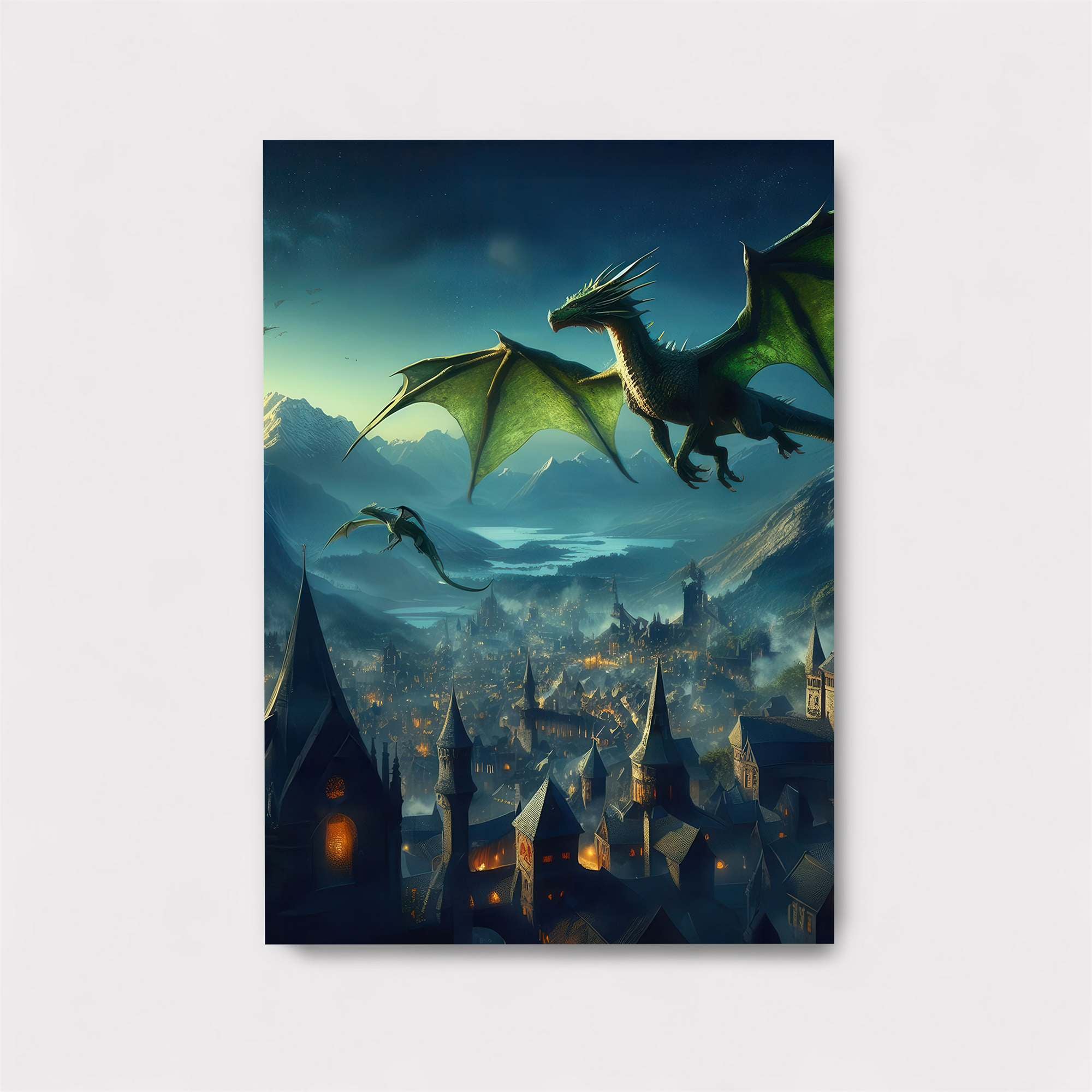 Dragon Twilight Safe Wall Magnetic / M