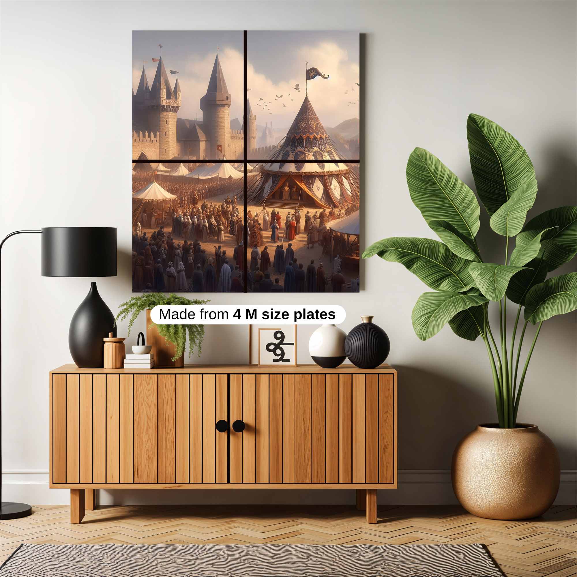 Hogwarts Festive Safe Wall Magnetic / M