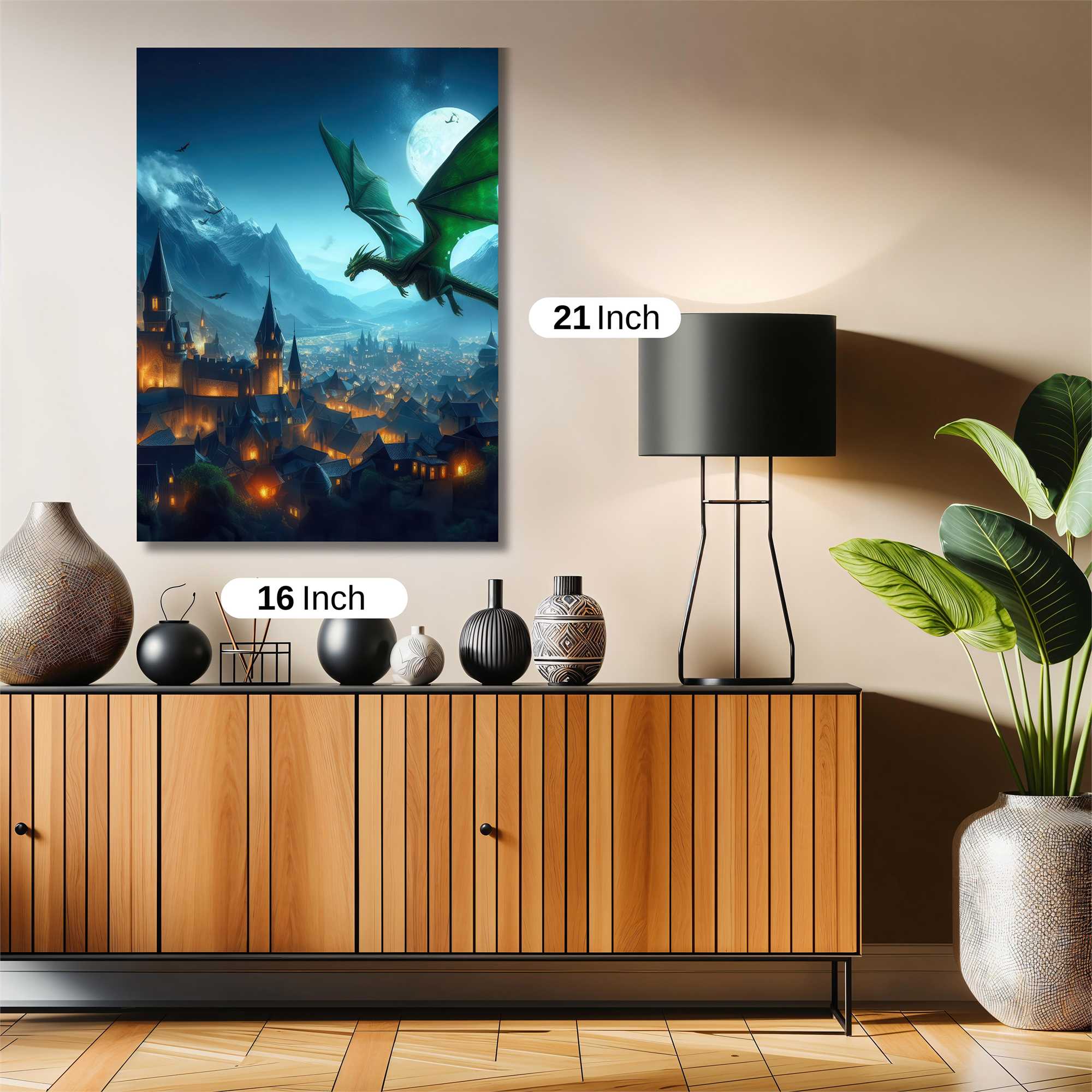 Dragon Enchantment Safe Wall Magnetic / M