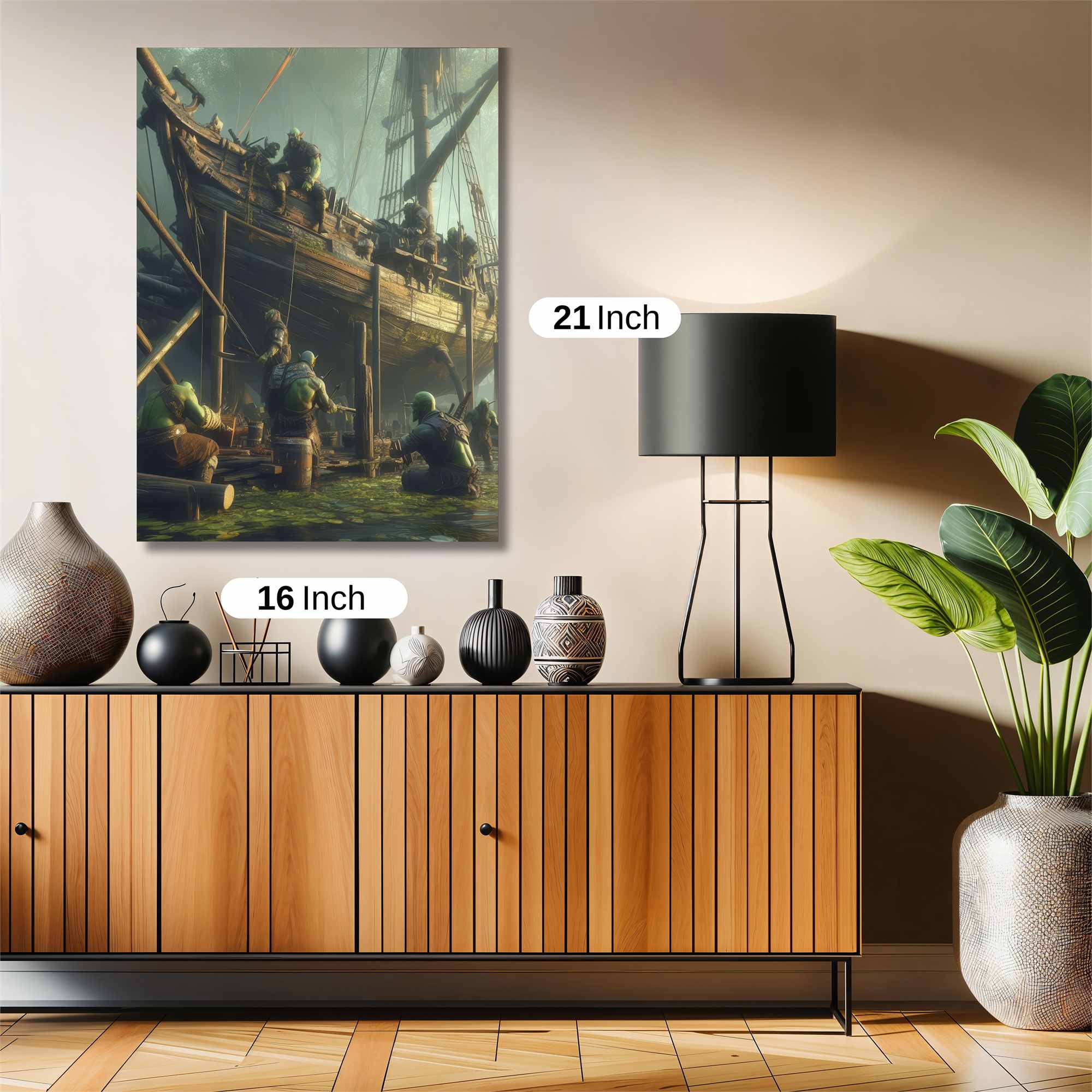 Goblin Shipwright Safe Wall Magnetic / M