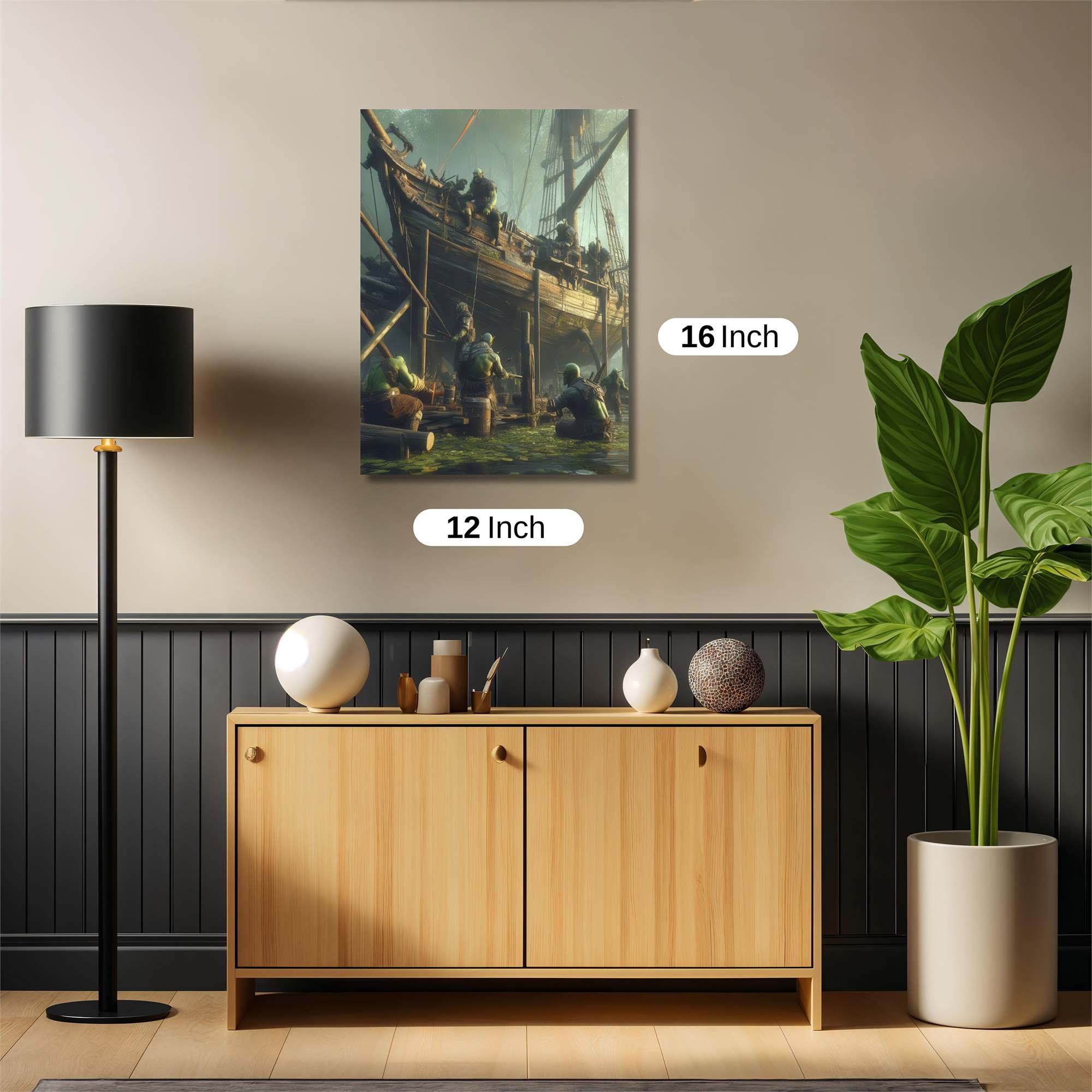 Goblin Shipwright Safe Wall Magnetic / M