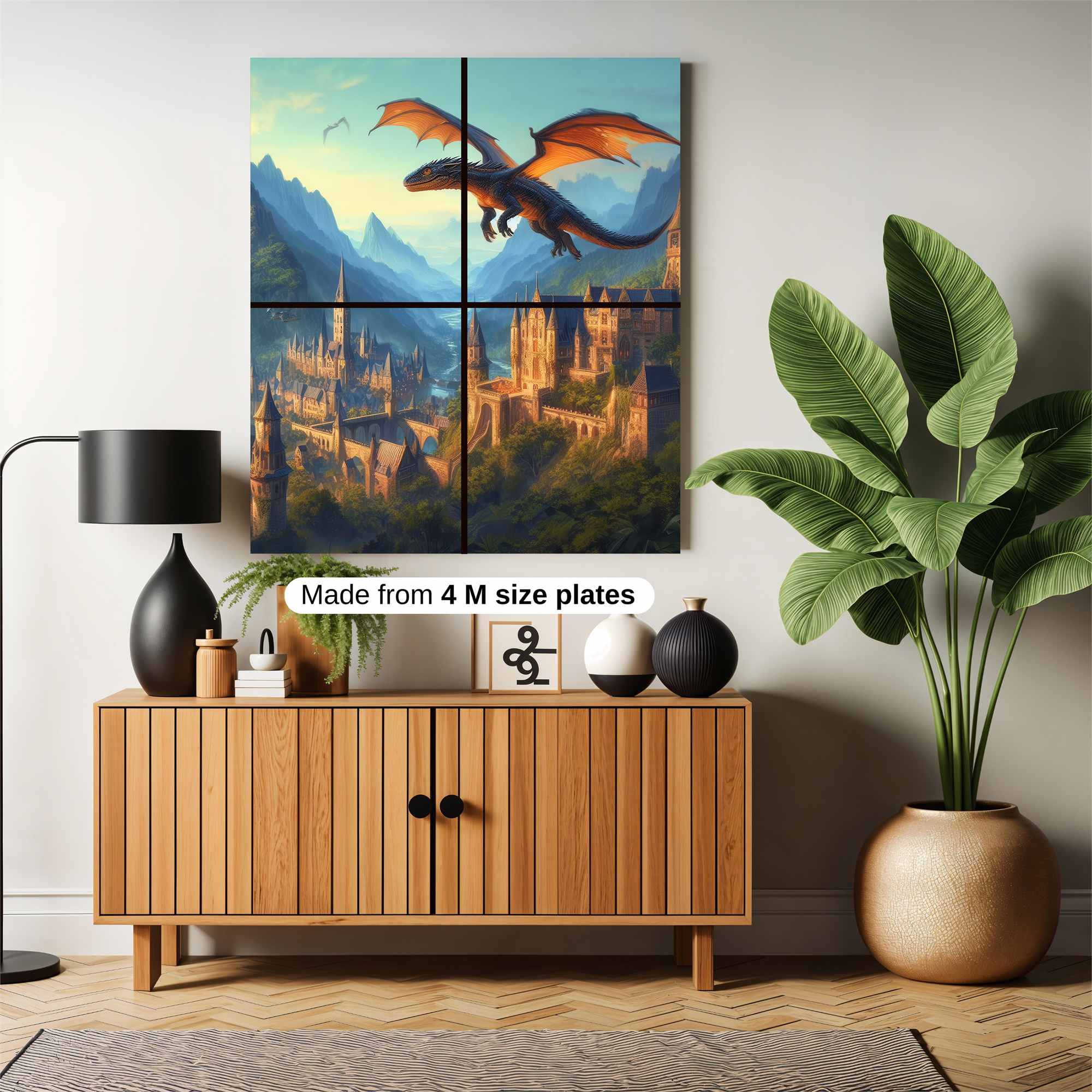 Dragon Majesty Safe Wall Magnetic / M