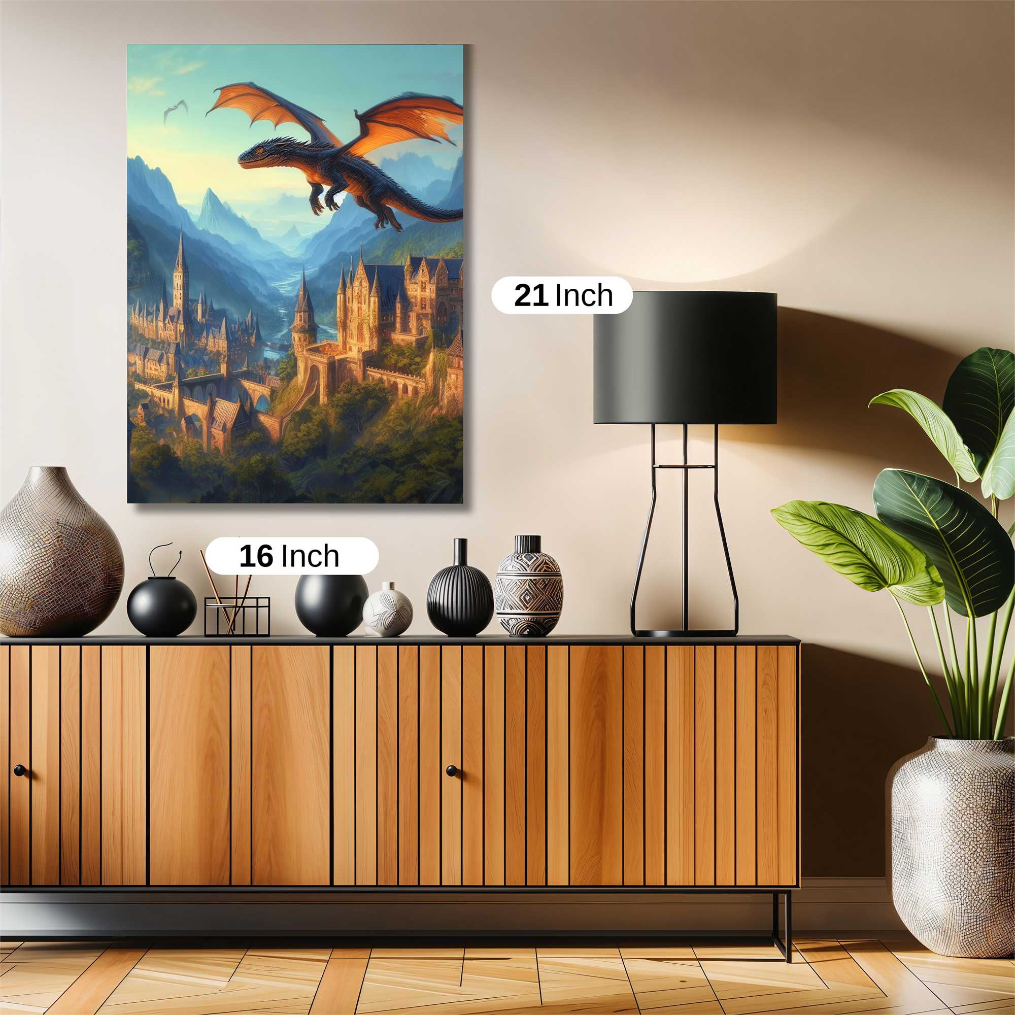 Dragon Majesty Safe Wall Magnetic / M