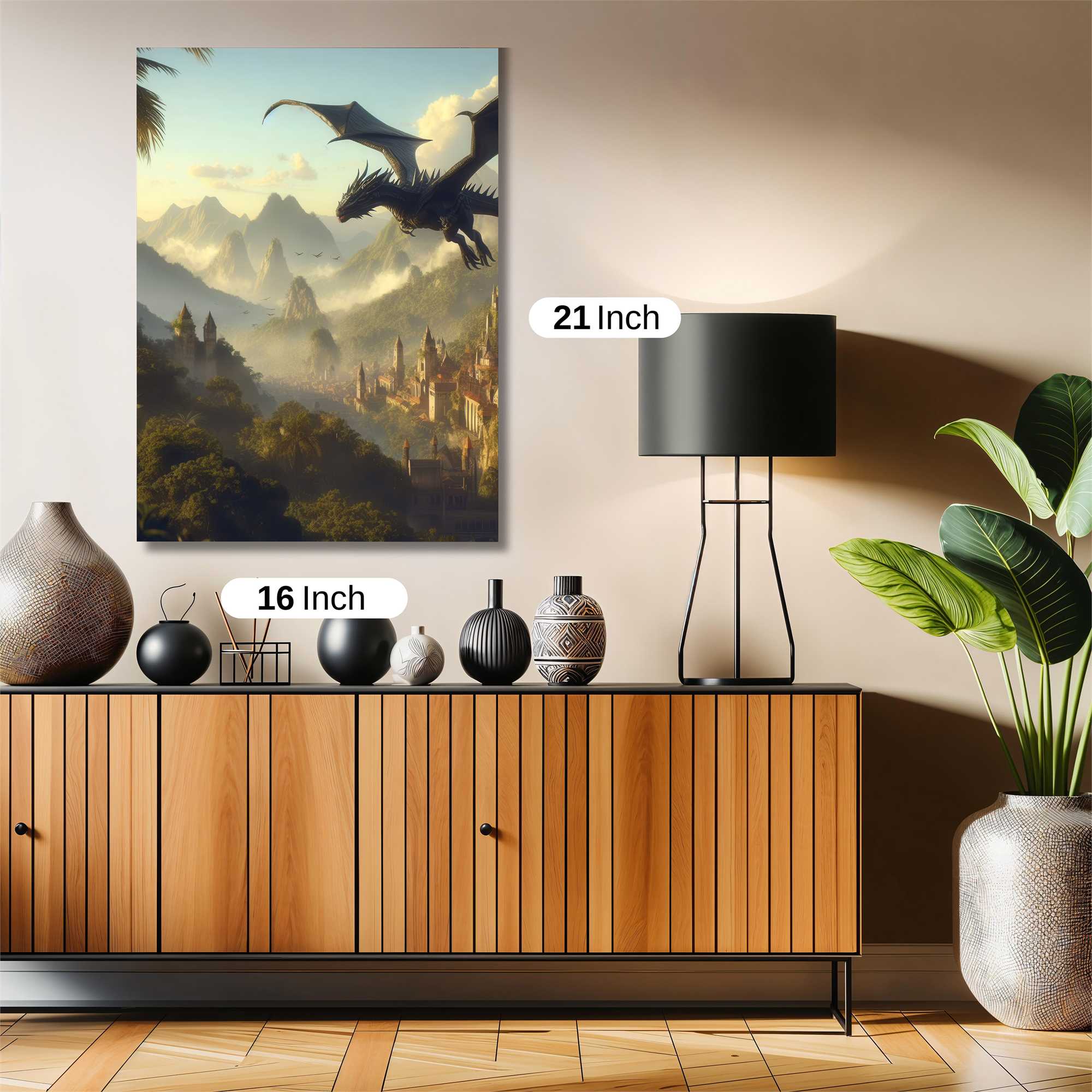 Dragon Serenity Safe Wall Magnetic / M