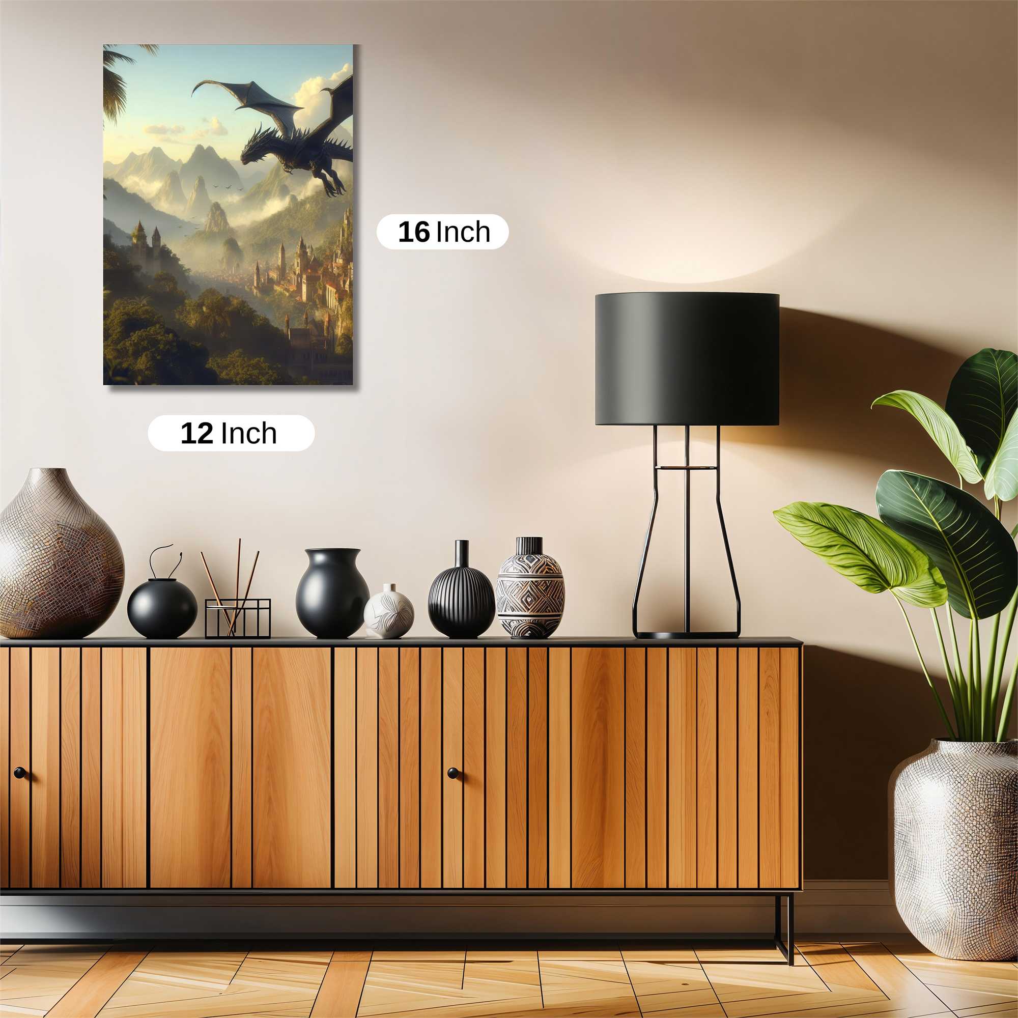 Dragon Serenity Safe Wall Magnetic / M