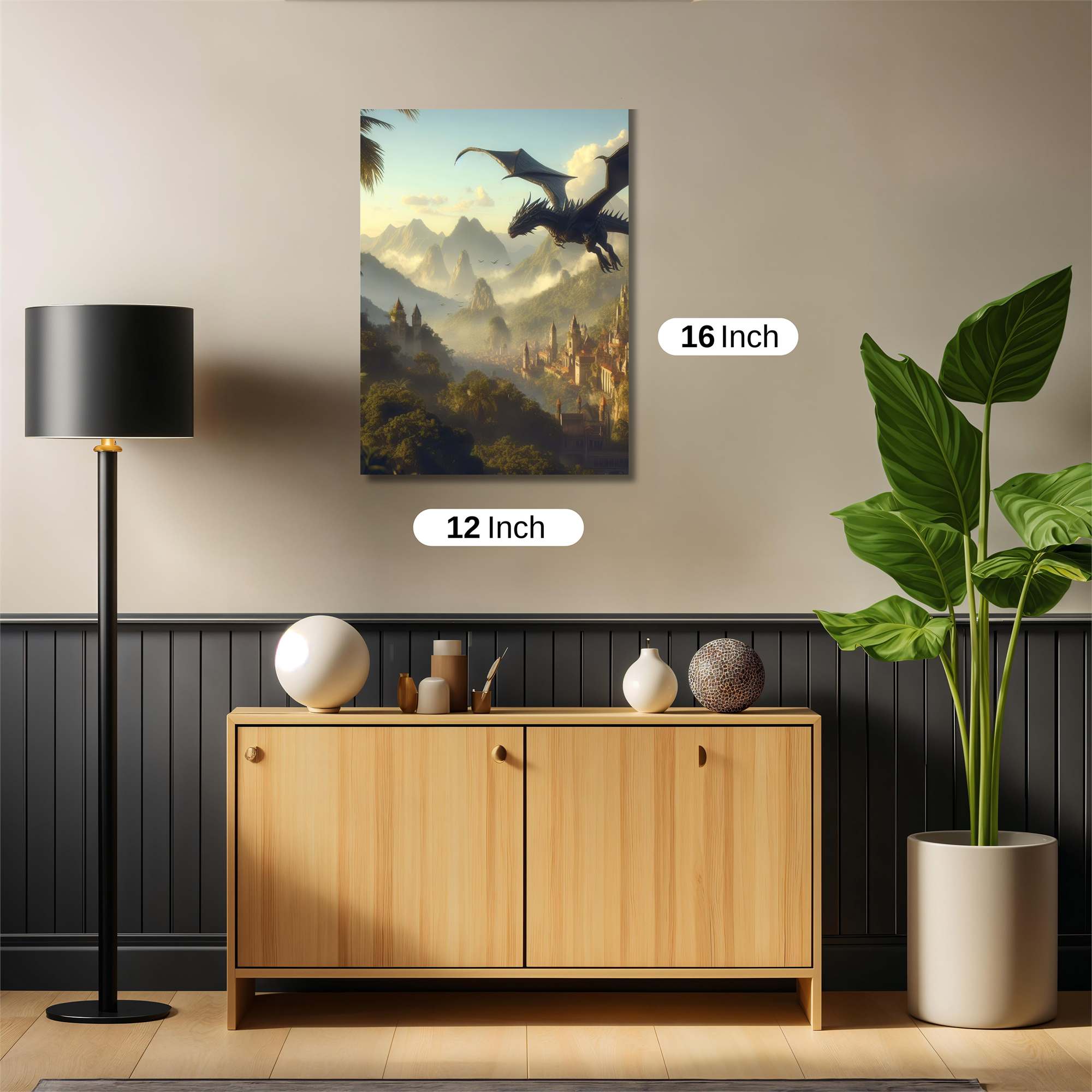 Dragon Serenity Safe Wall Magnetic / M