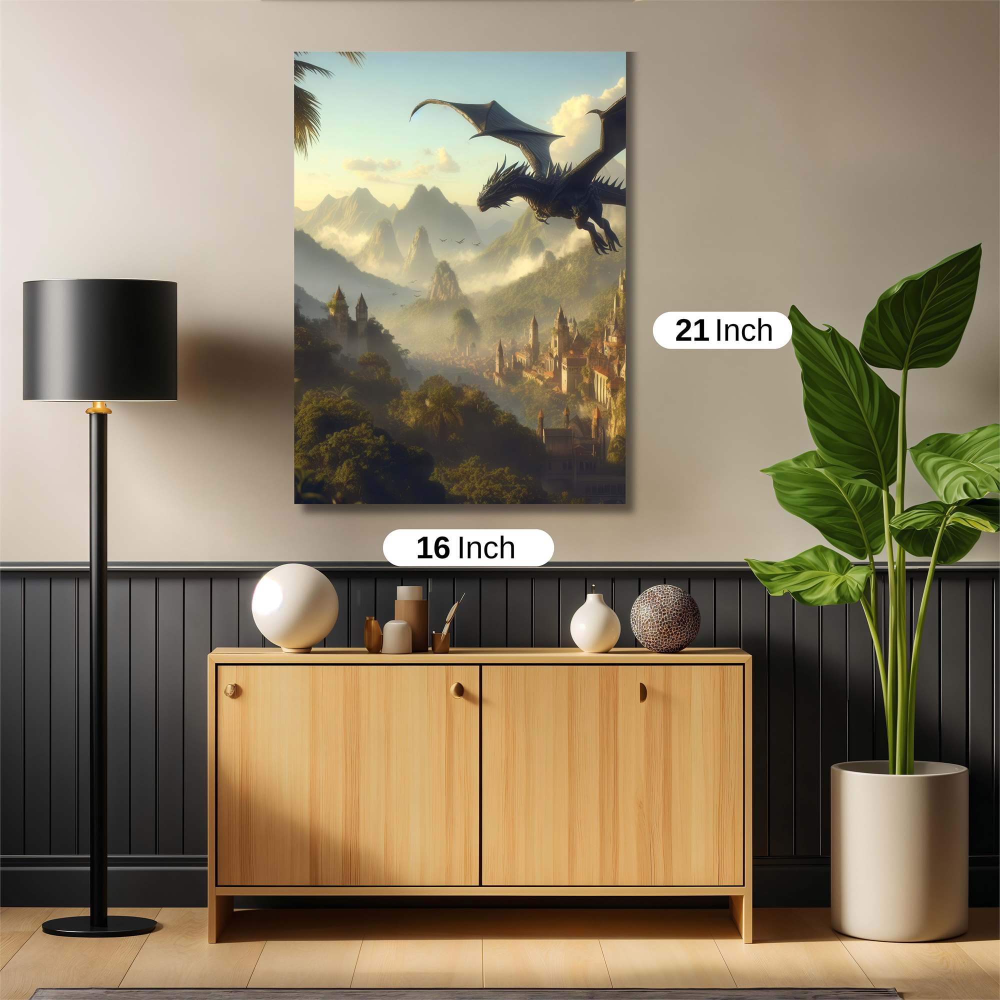 Dragon Serenity Safe Wall Magnetic / M