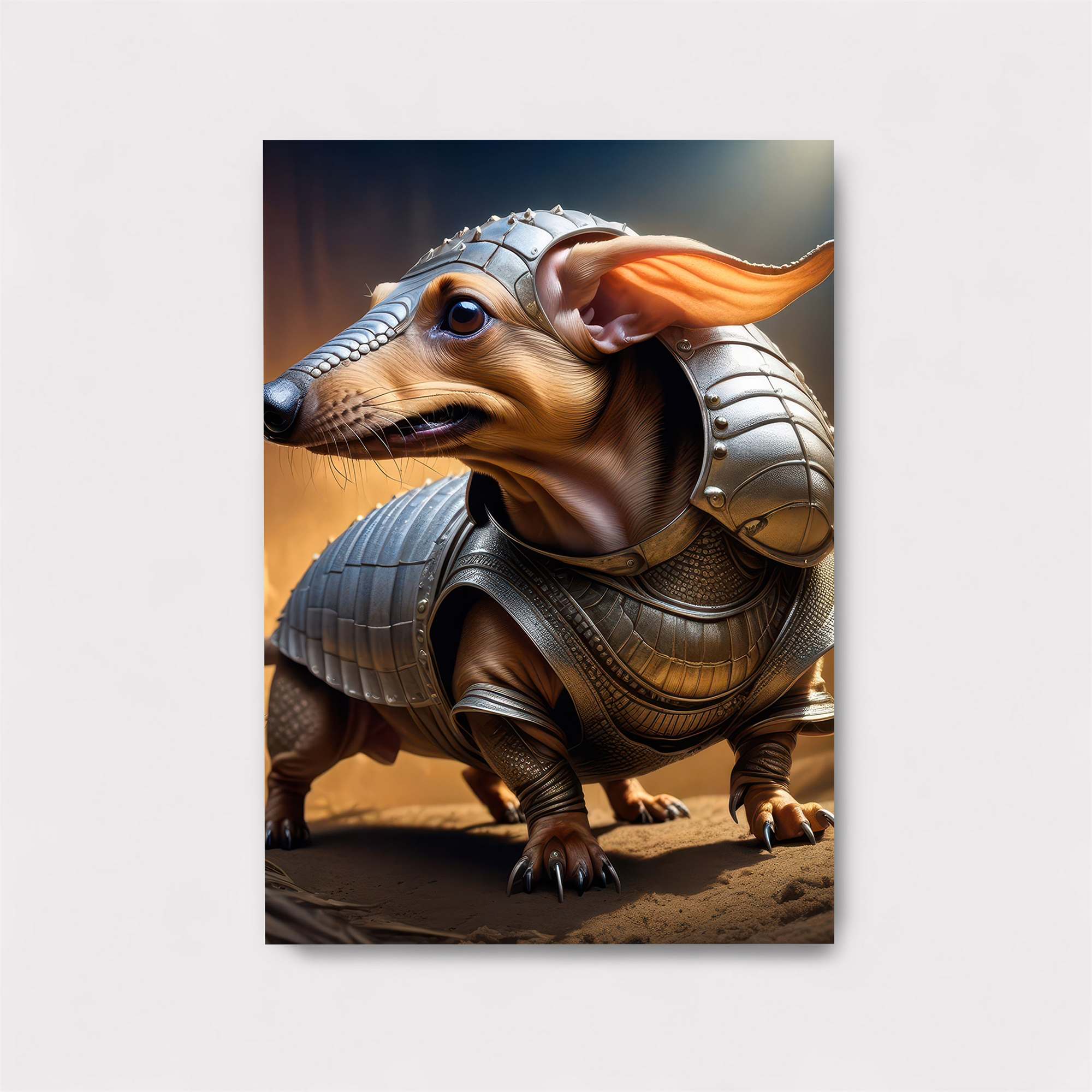 Dachshund Defender Safe Wall Magnetic / M