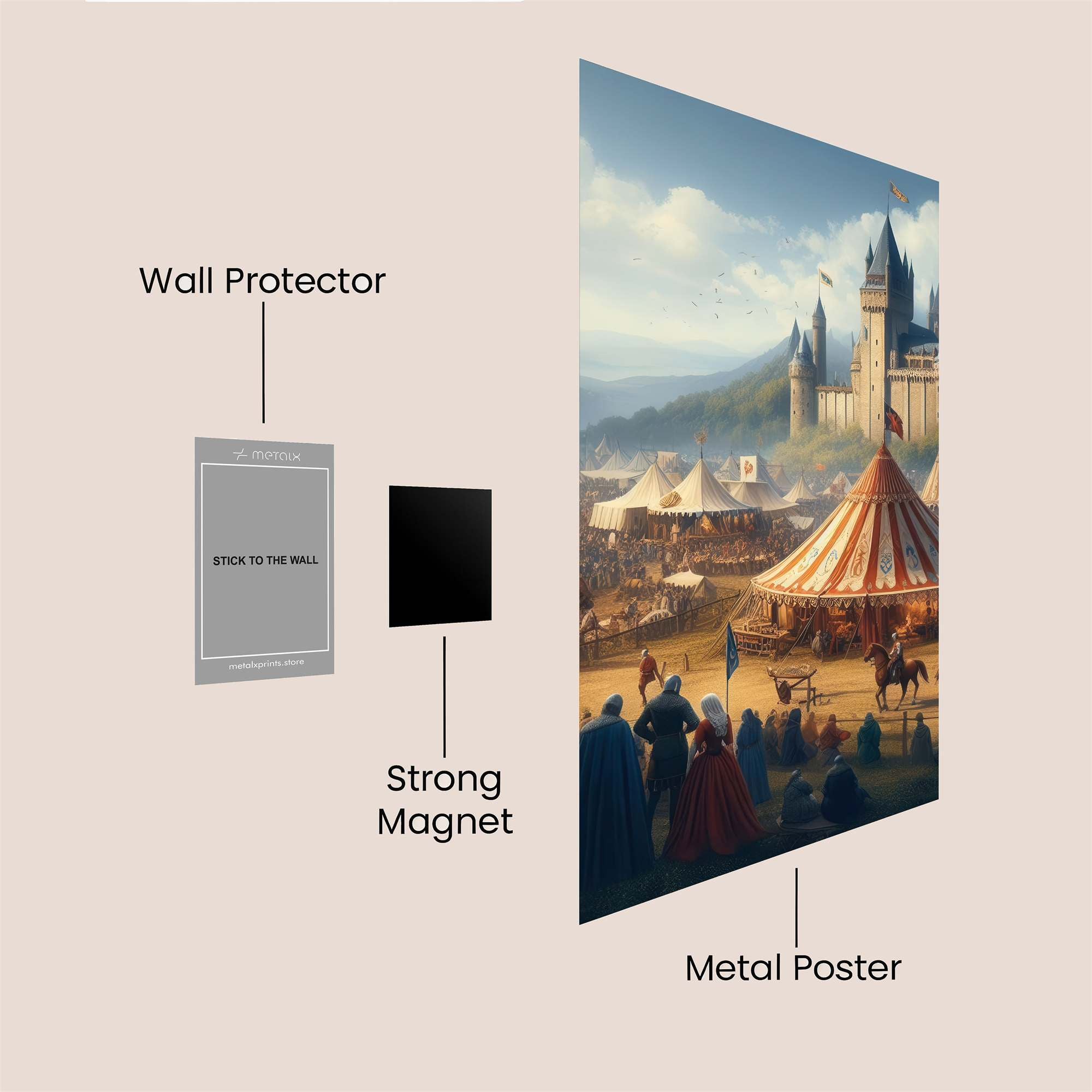 Festival Frolic Safe Wall Magnetic / M