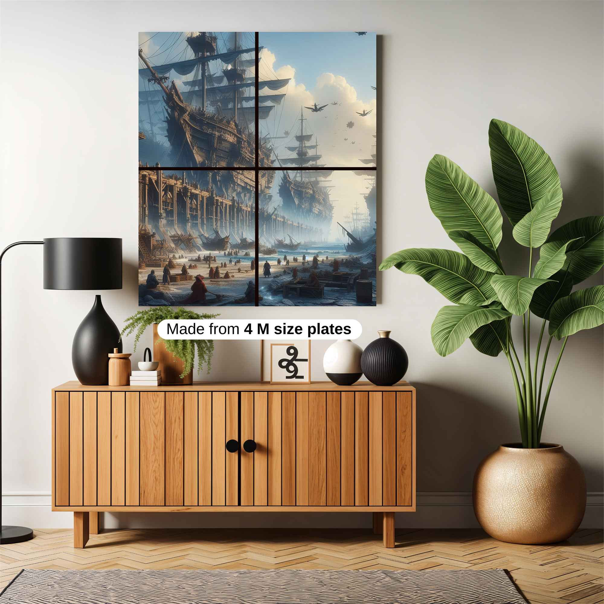 Pirate Haven Safe Wall Magnetic / M